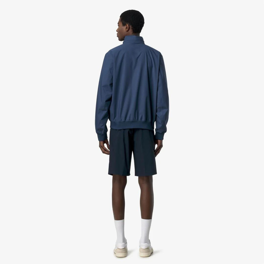 ARSENE STRETCH DOT<BR/>BLUE INSIGNIA K3157BW B67 K-WAY 