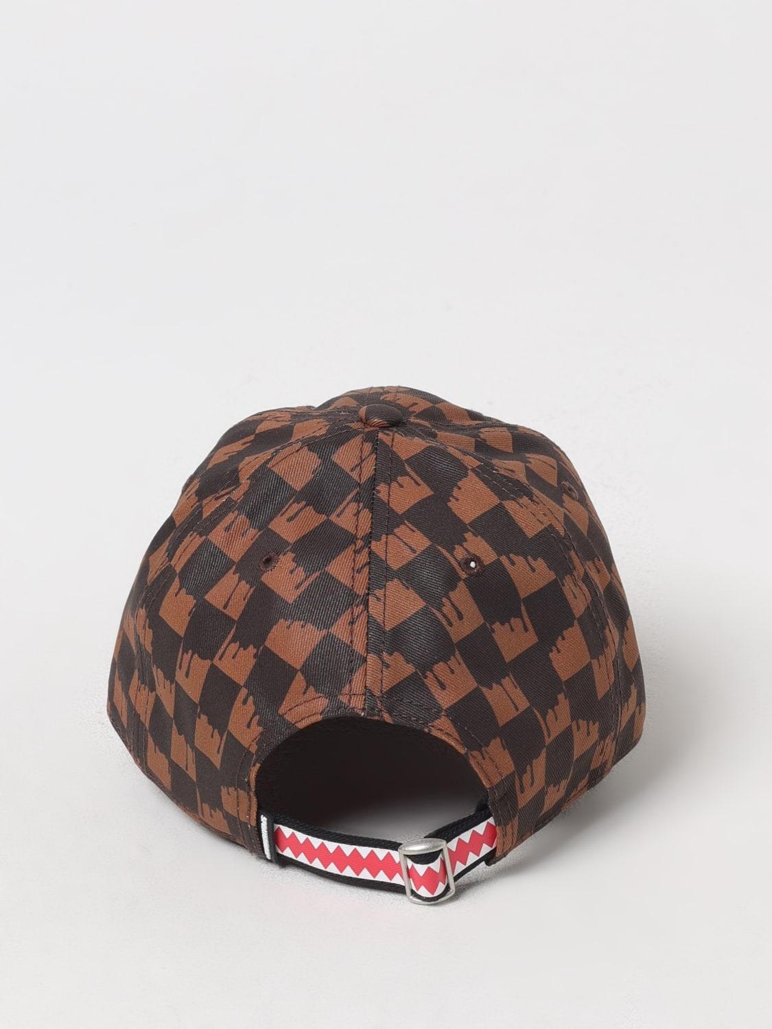 SPRAYGROUND DRIPPING SIP CAP BROWN SP15015 BROWN SPRAYGROUND 