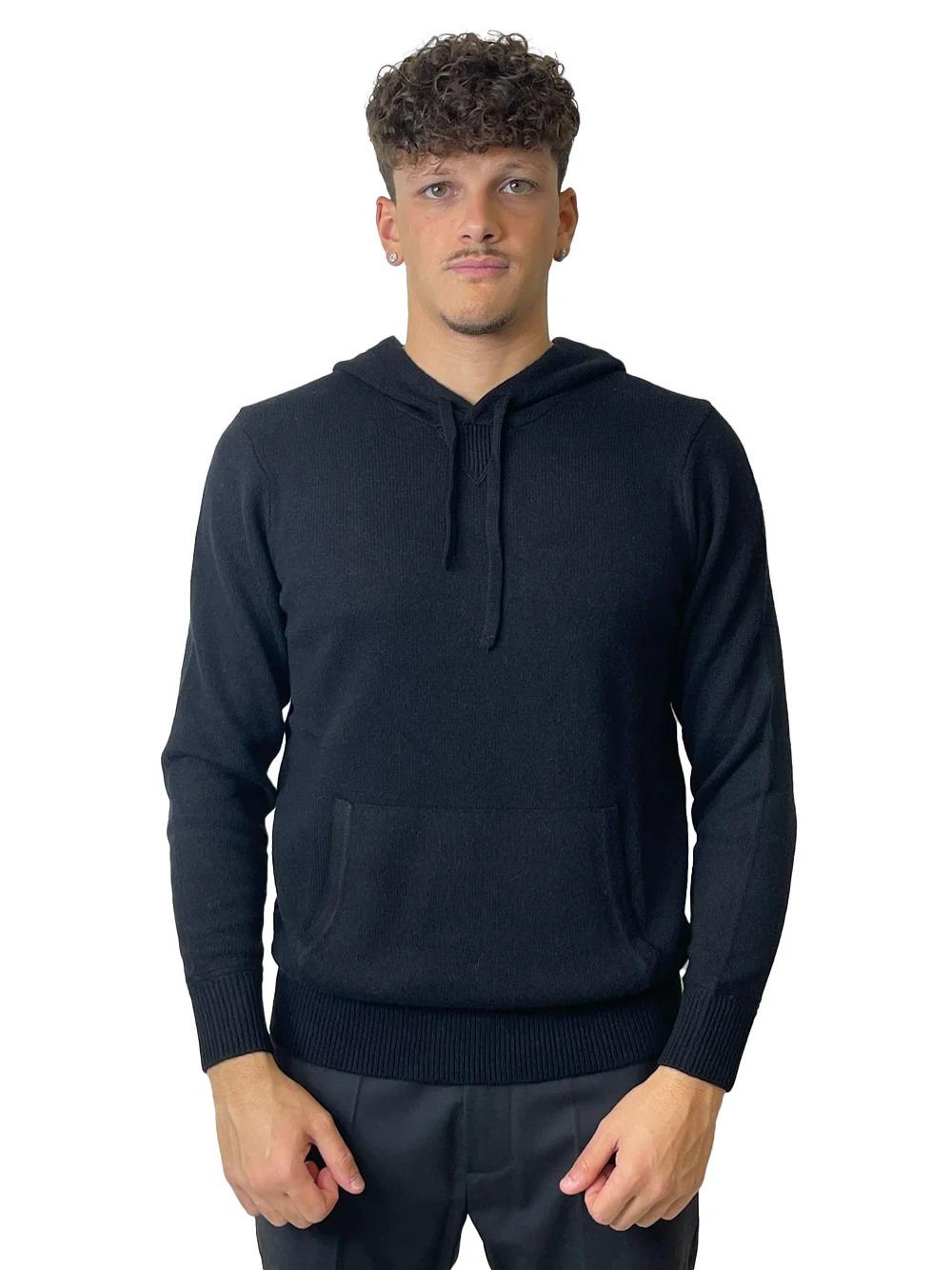 Diktat maglia con cappuccio  BLU NOTTE DK97071 BLU NOTTE DIKTAT 