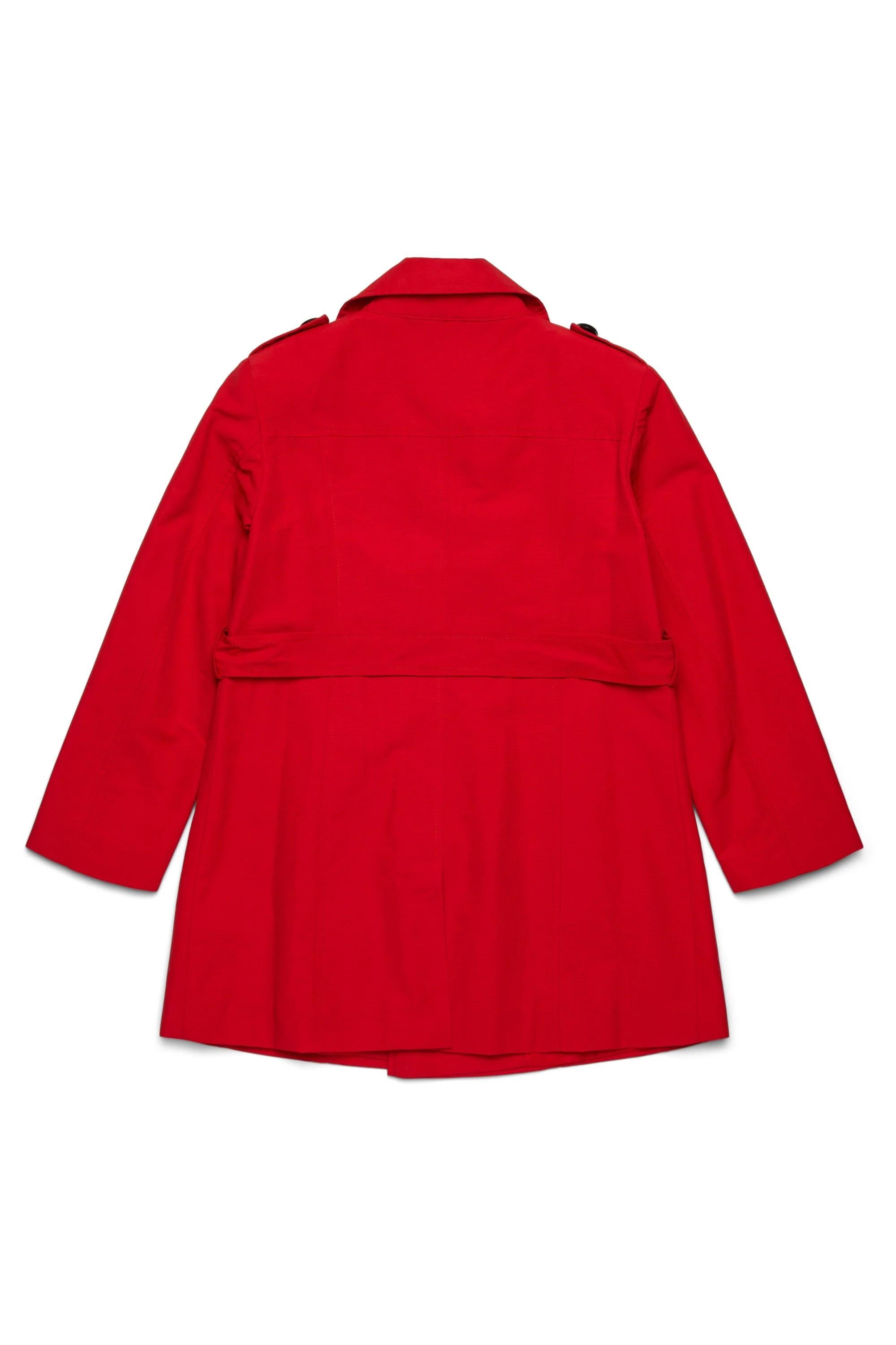 MAX&Co.<BR/>Trench in cotone tecnico rosso MX0011-MX003 MX400 MAX&CO KID 
