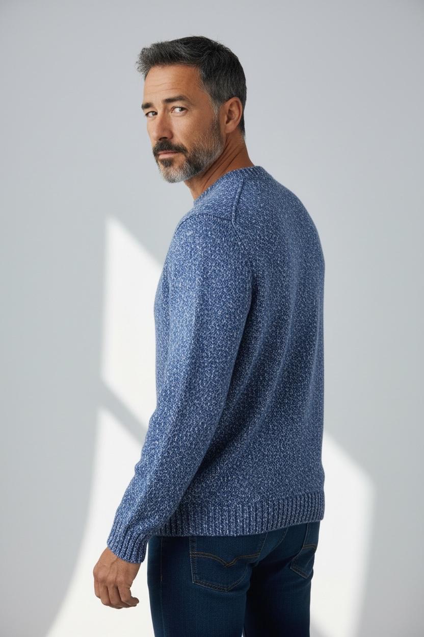 Maglione girocollo Bluette Luigi Gentile LG1254 88 LUIGI GENTILE 