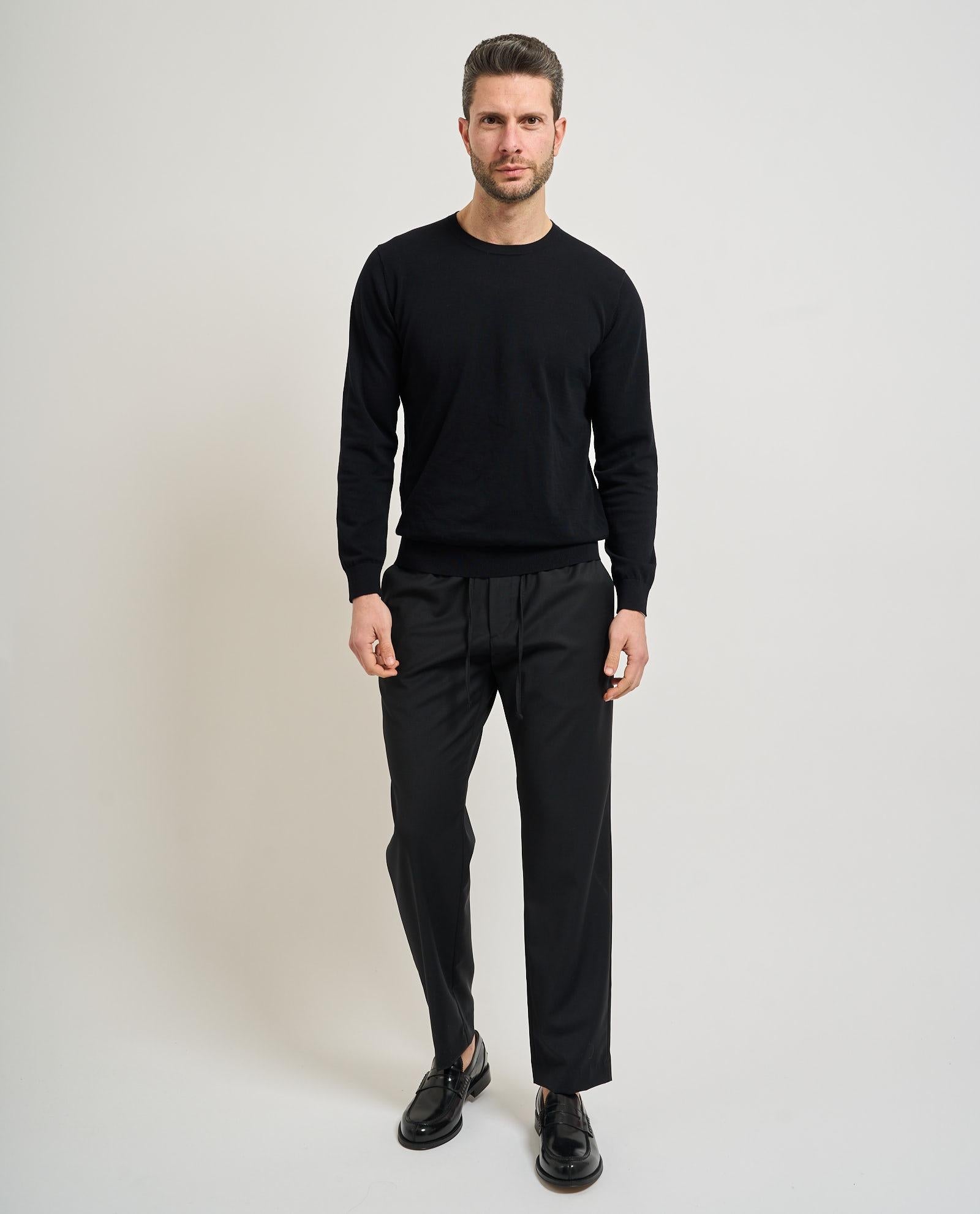 Pantaloni uomo in cotone Michael Coal Nero MCADA3687S26019 MCADA3687S26 019 MICHAEL COAL 