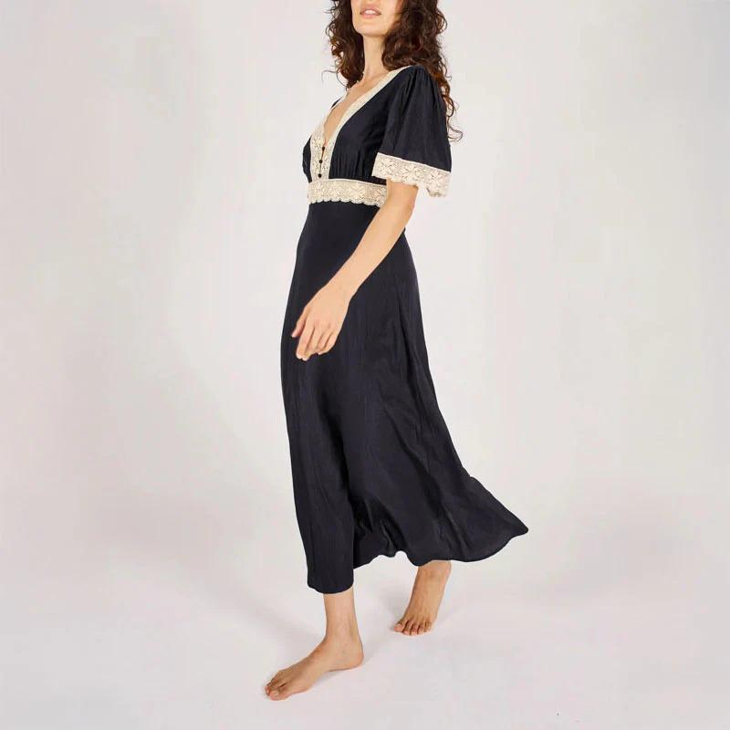 Vestito Felicity Navy di Traffic People MNL12933008 NAVY TRAFFIC PEOPLE 