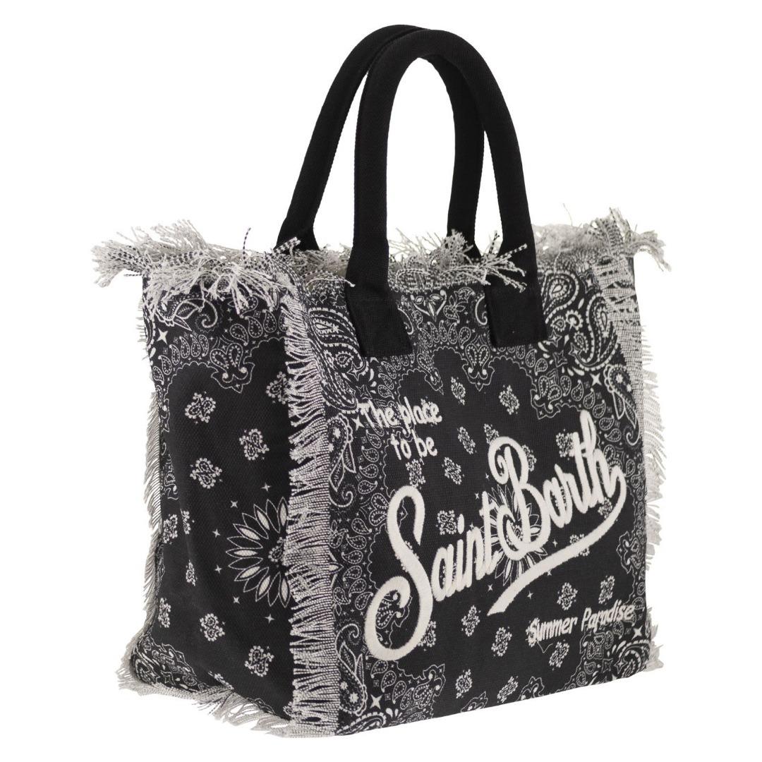 MC2 SAINT BARTH<BR/>Borsa Vanity Bandana Nera VANI001 08382L MC2 SAINT BARTH 