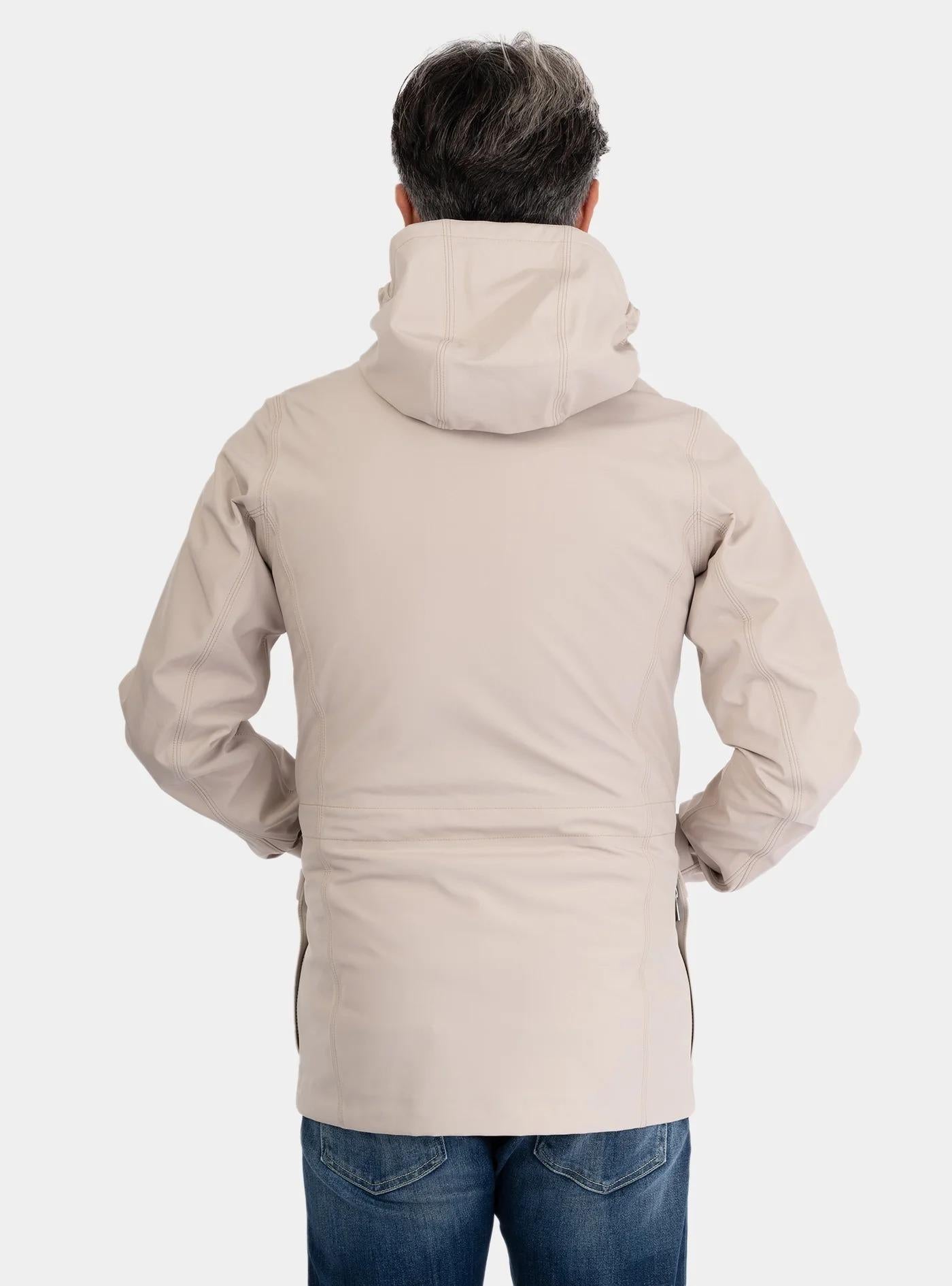 MANPHY BONDED<BR/>BEIGE CASHMERE-BLUE DEPTH K7126VW B2A K-WAY 