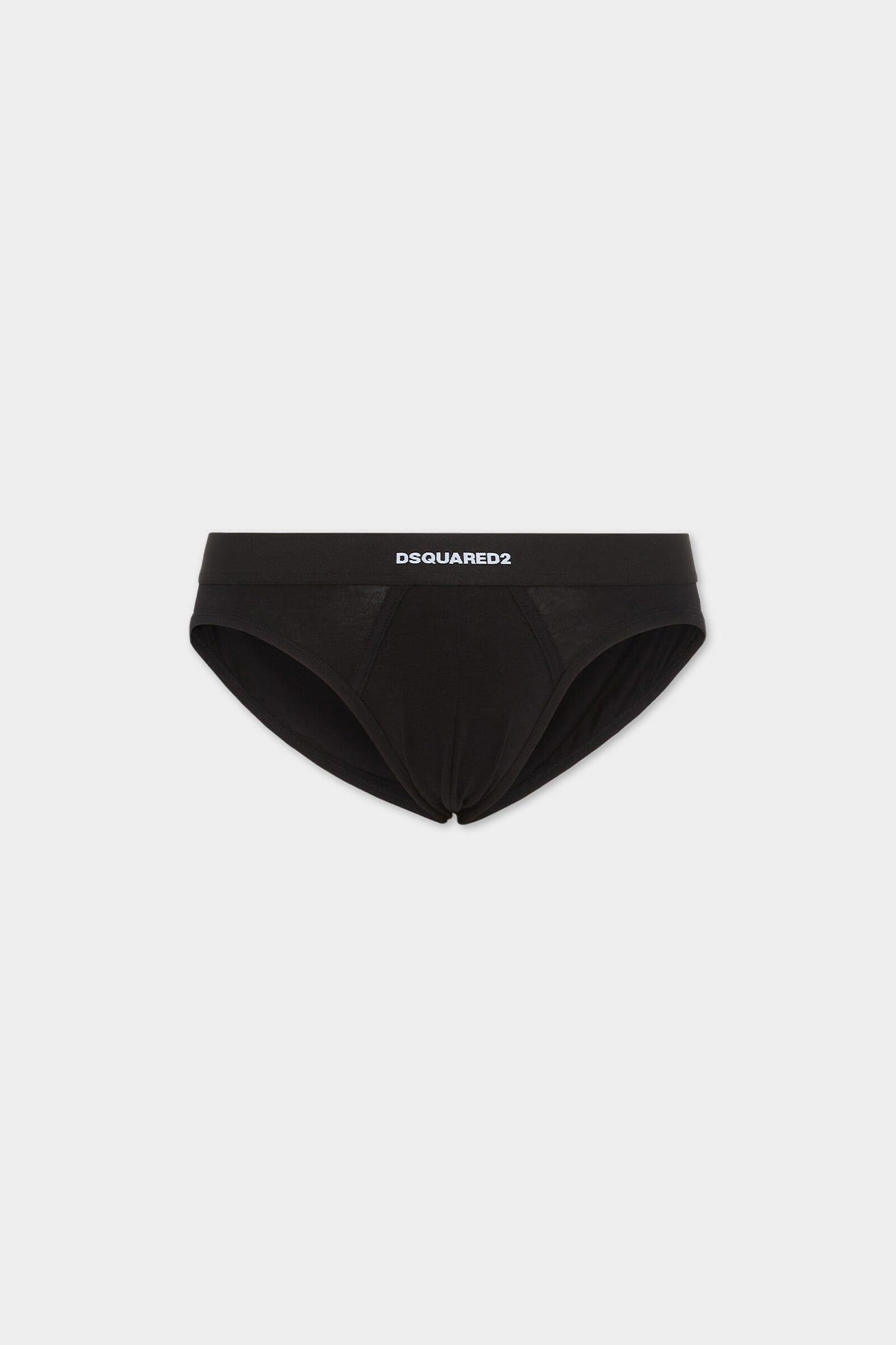 Basic Brief Twin Pack Nero DCX200070 001 DSQUARED 