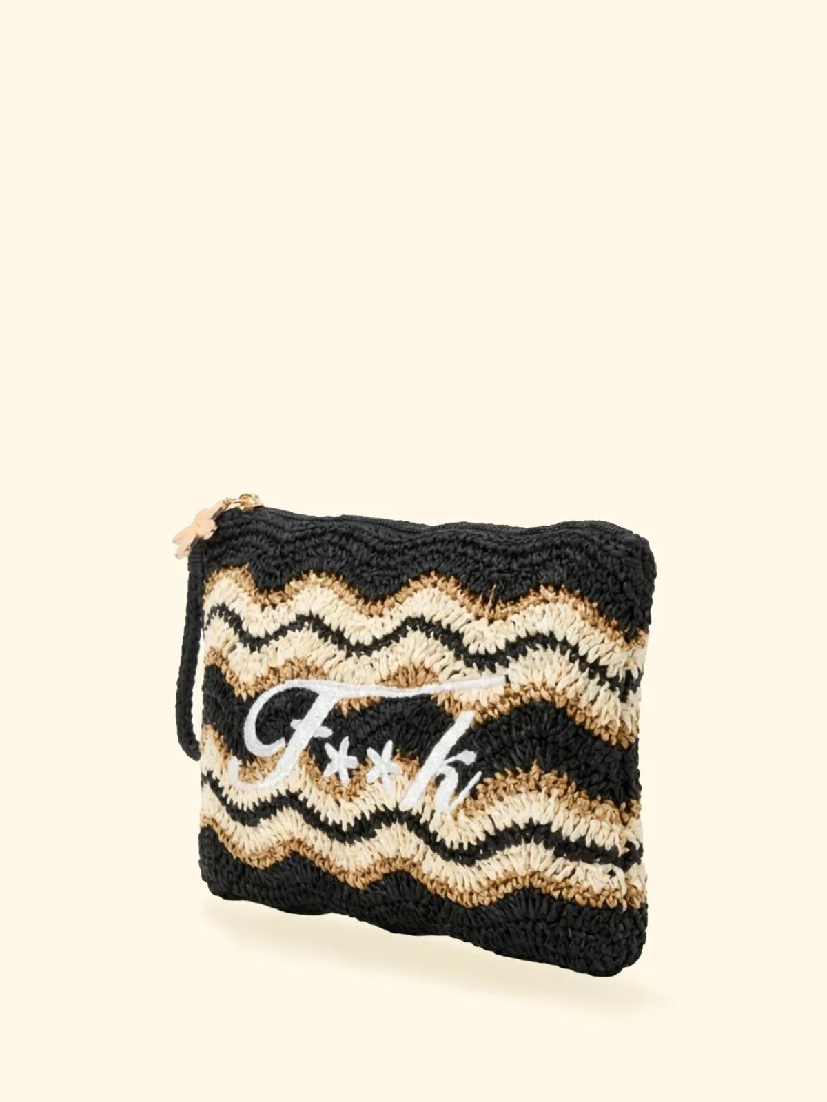 Mini Pochette Donna F**K Nera SW0070-BK FA26-SW0070 BK F**K 