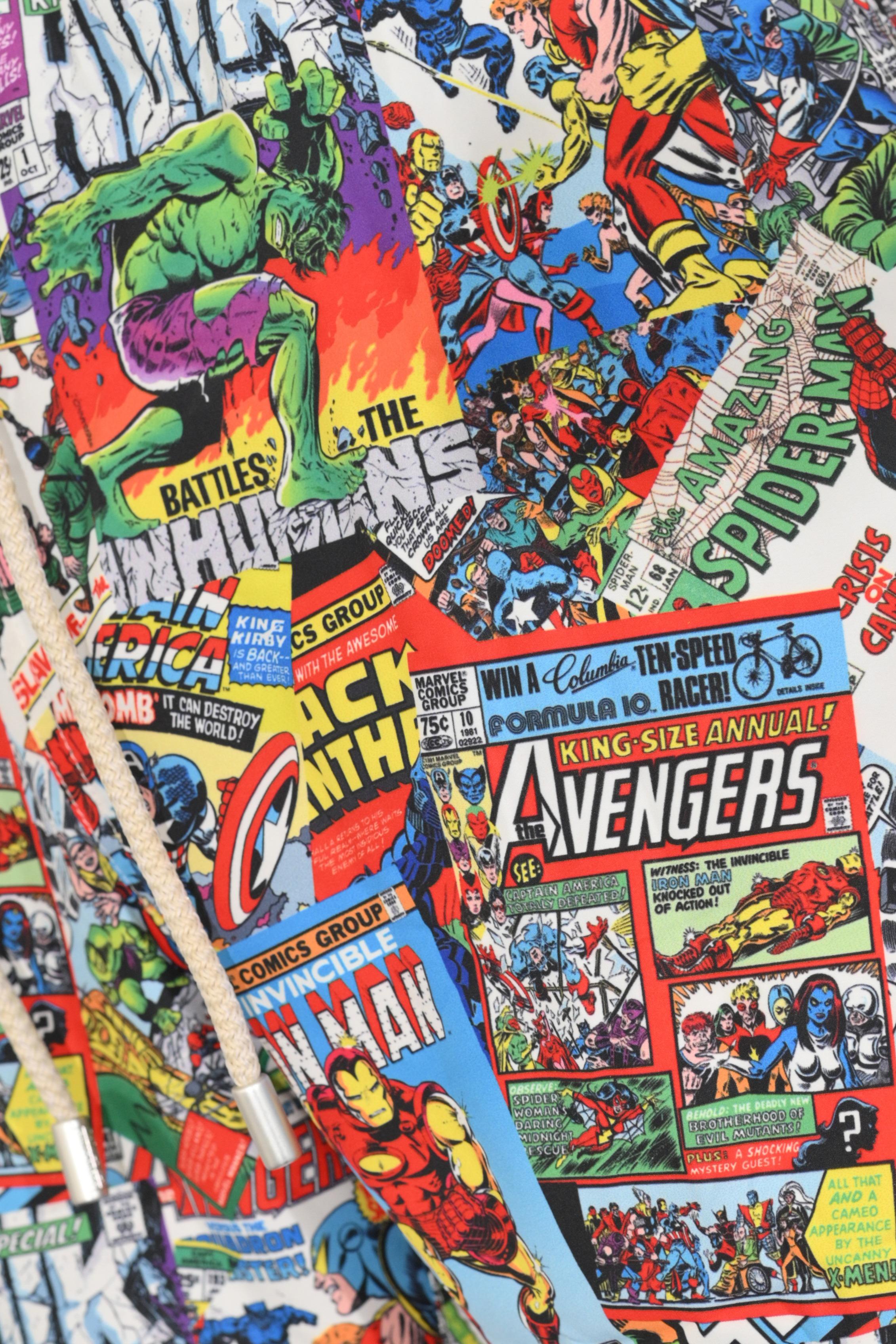 Mc2 Saint Barth Costume da bagno Lighting con stampa Marvel LIG000101077L LIG0001 01077L MC2 SAINT BARTH 