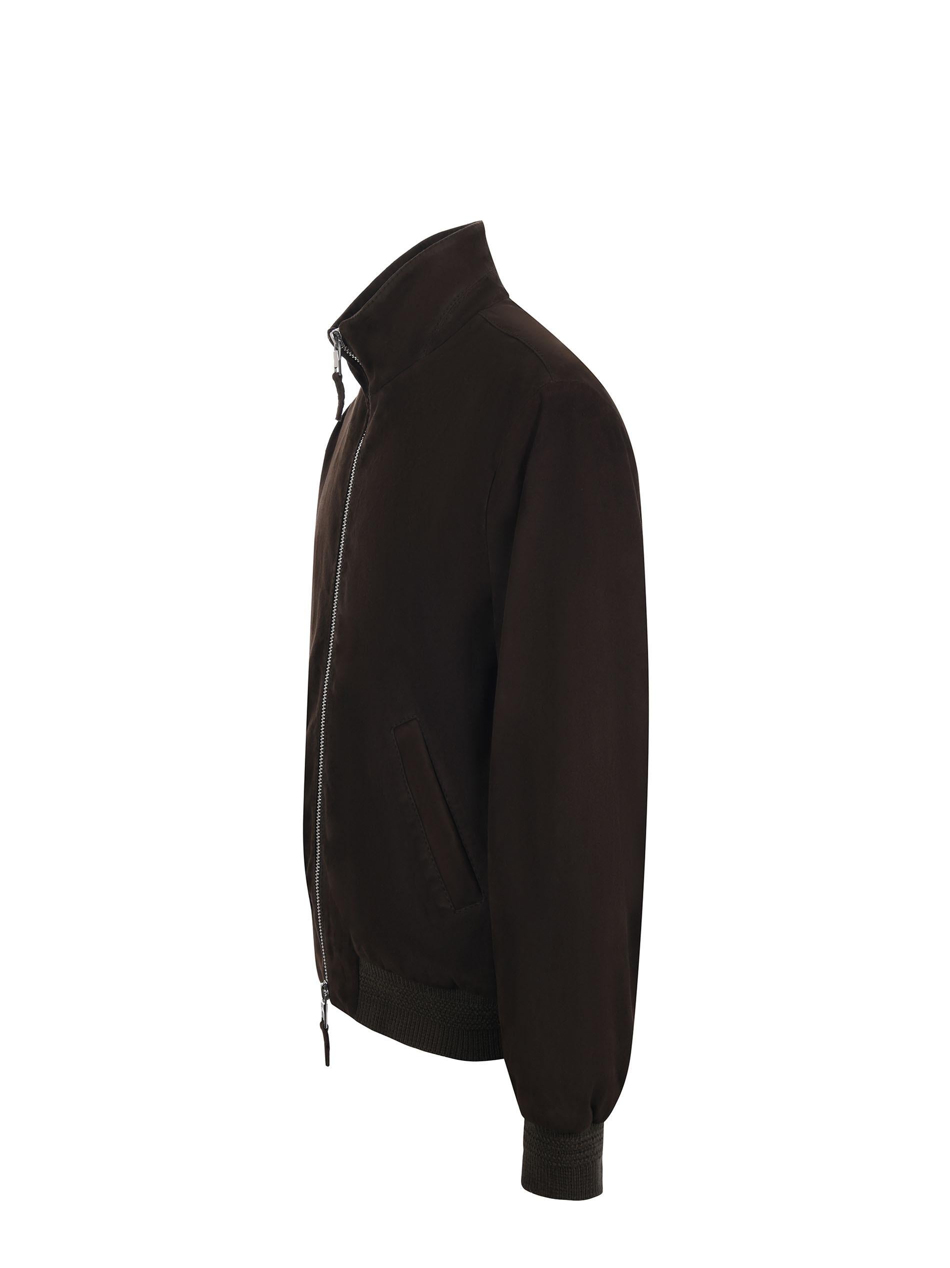 Giubbotto The Jack Leathers "tobia" in pelle scamosciata MARRONE TOBI 86 THE JACK LEATHERS 