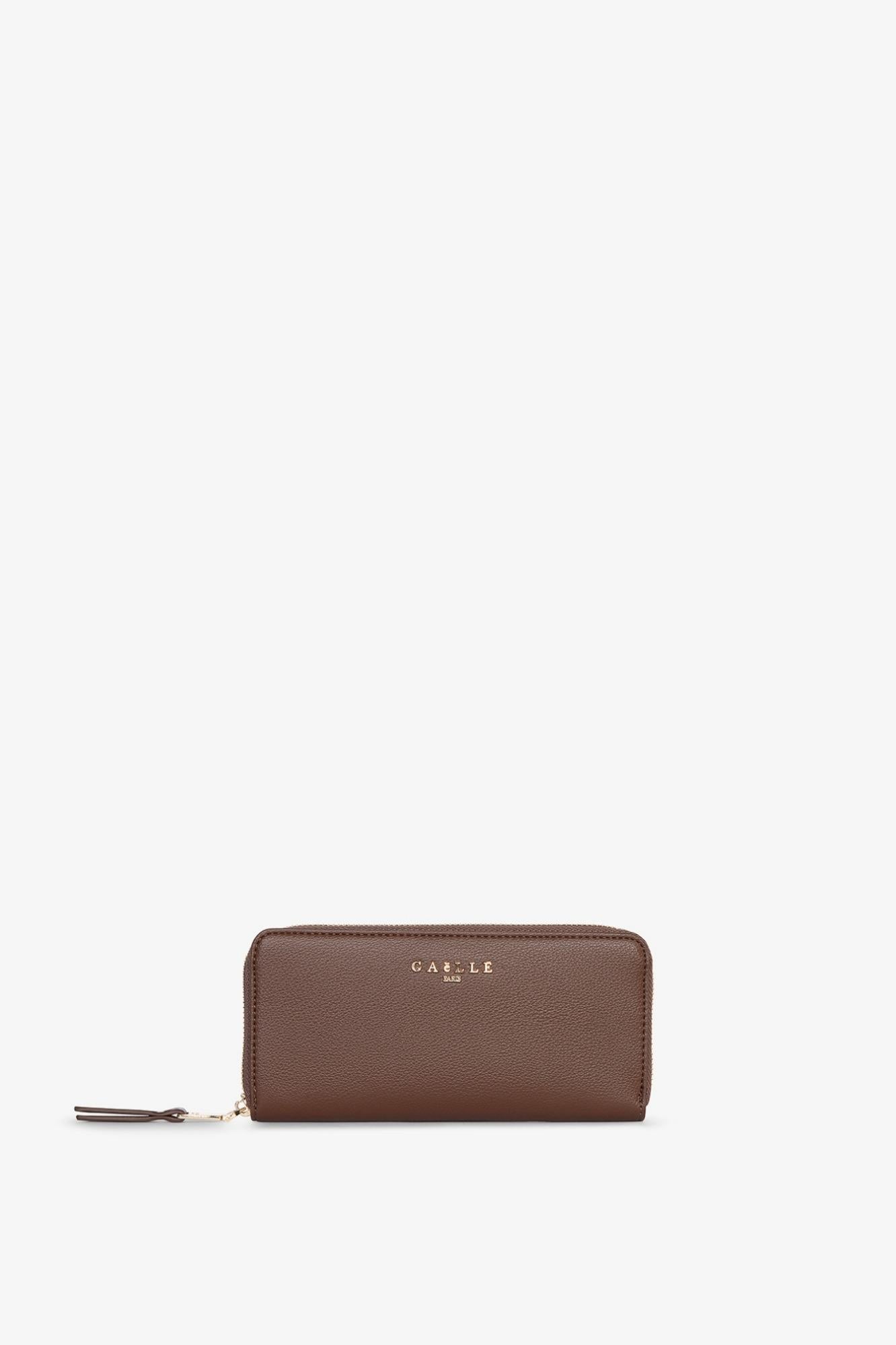 Regular Zip Around Essential  Moka - Gaëlle Paris GAACW03033-MTTW0002 MA63 GAELLE 