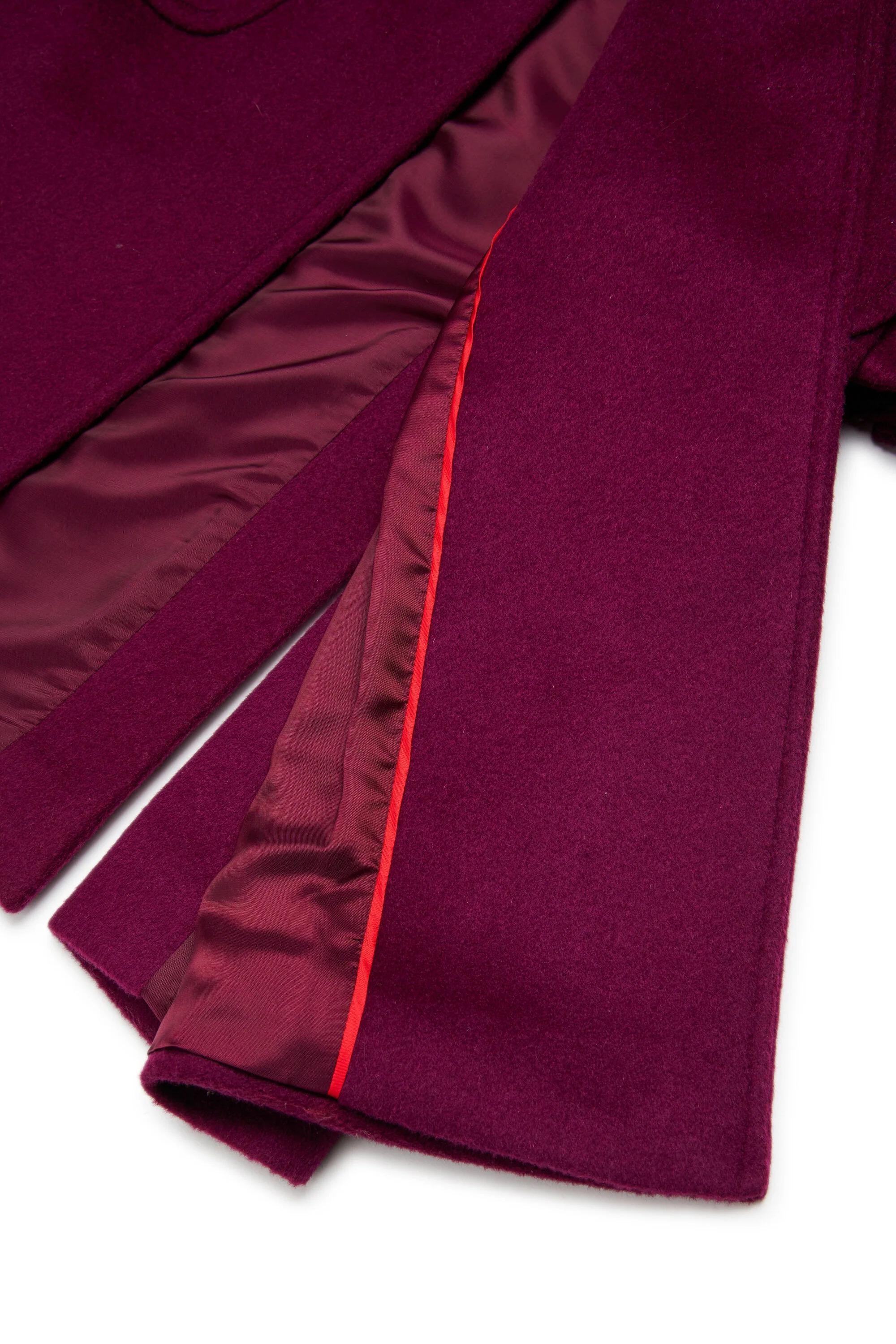 MAX&Co.<BR/>Cappotto di lana Runaway Bordeaux MX0001-MX052 MX403 MAX&CO KID 