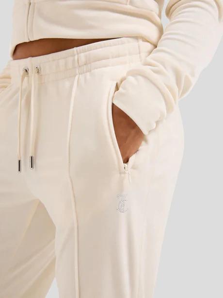 JUICY COUTURE TINA OUTLINE TRACKPANT BIANCO VIJH70699WPF J23 JUICY COUTURE 