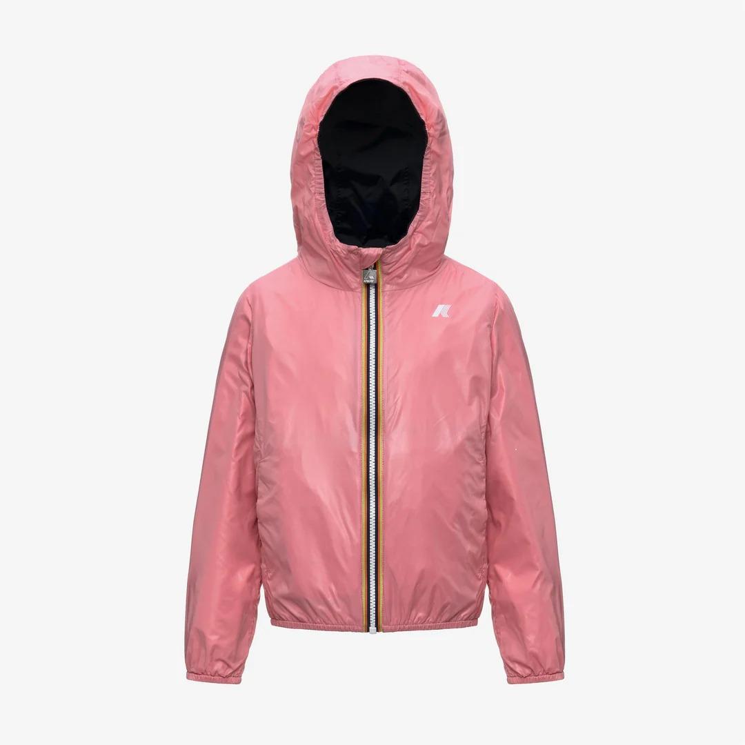 P. LILY PLUS.2 REVERSIBLE<BR/>BLACK PURE-PINK GERANIUM K61313W C62 K-WAY 