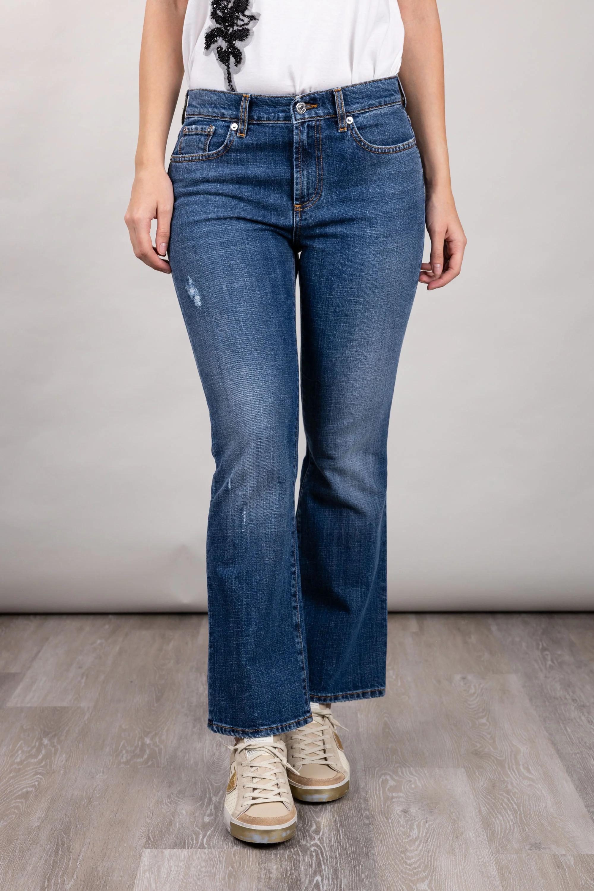 Roy Roger's zandra hem denim elast.ellwood RND104D7073047 C0999 ROY ROGER'S 