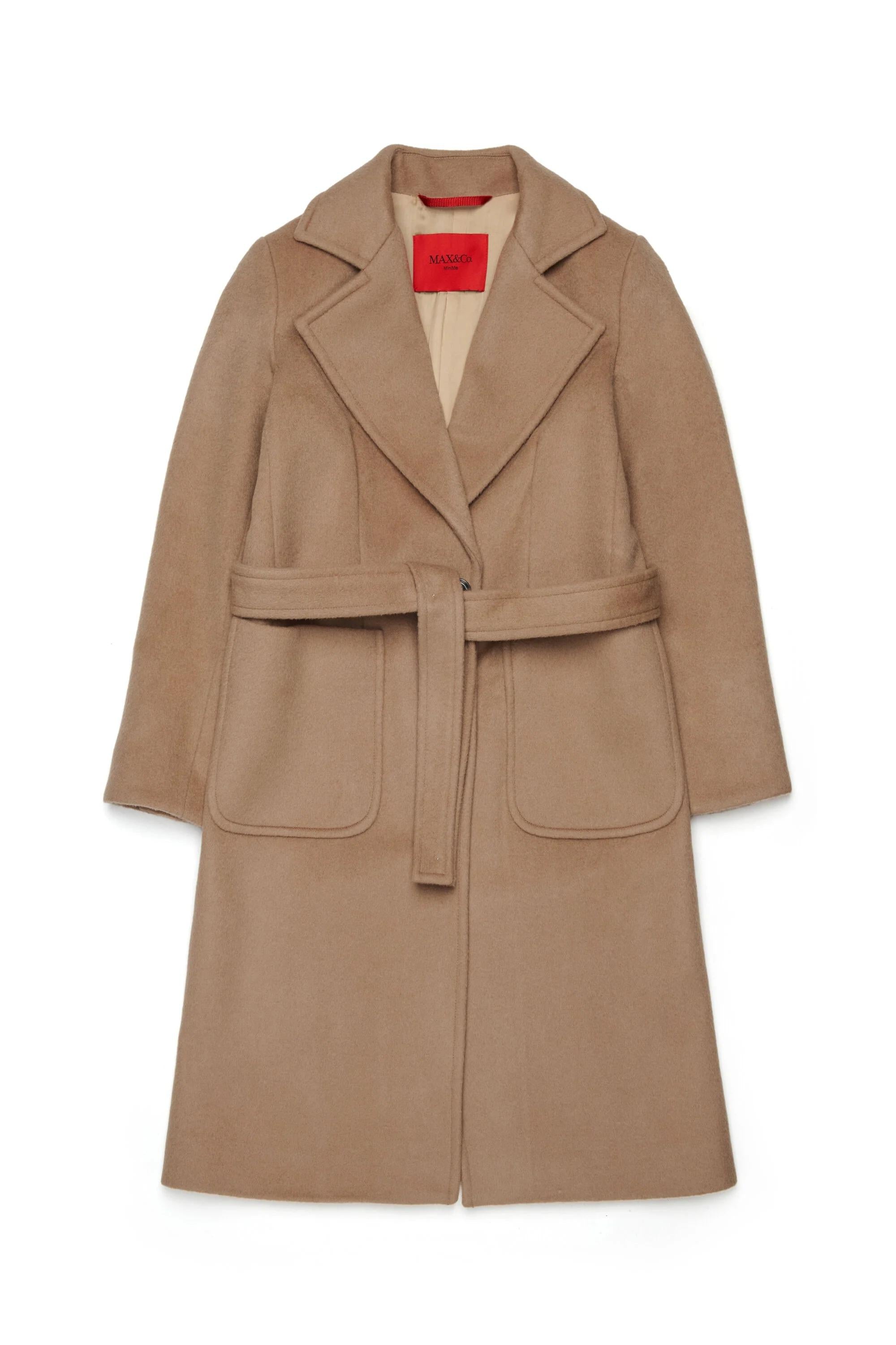 MAX&Co.<BR/>Cappotto di lana Runaway Beige MX0001-MX052 MX702 MAX&CO KID 