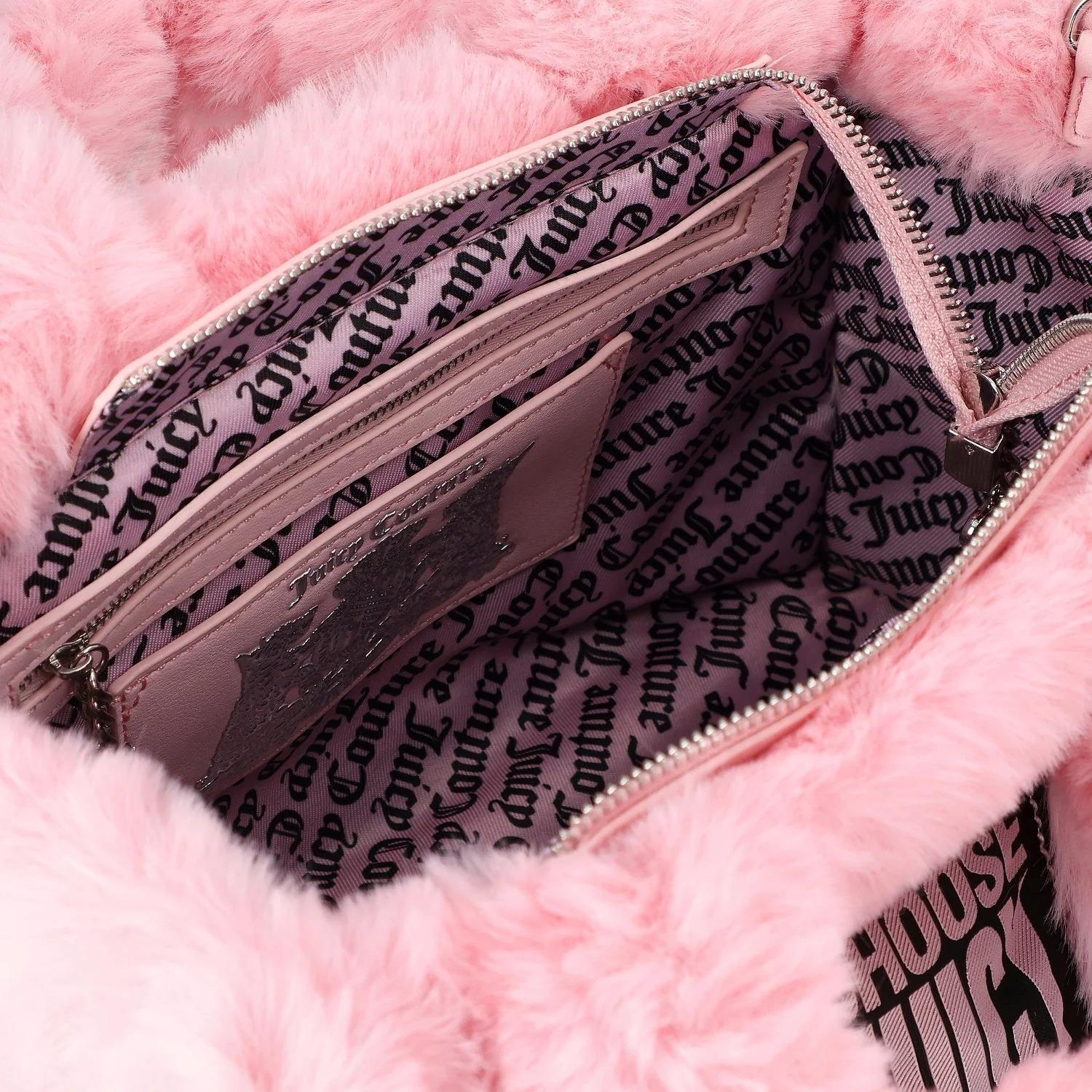 Juicy Couture Iris Fur Borsa shopper M 32 cm rosa BIJIR8956WZ C494 JUICY COUTURE 