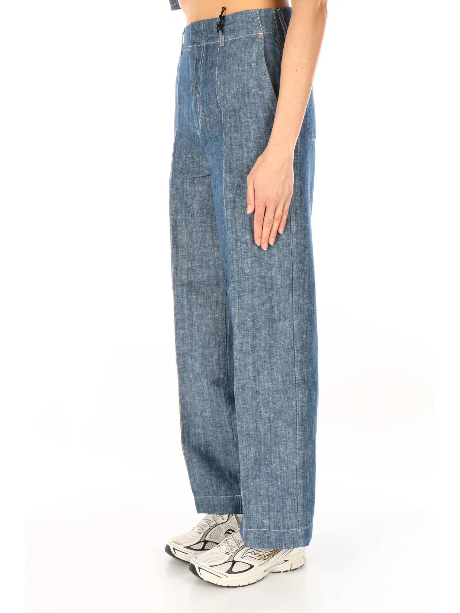 ROY ROGER'S PANTALONE RND90281D7380021 C0090 Indaco RND90281D7380021 C0090 ROY ROGER'S 