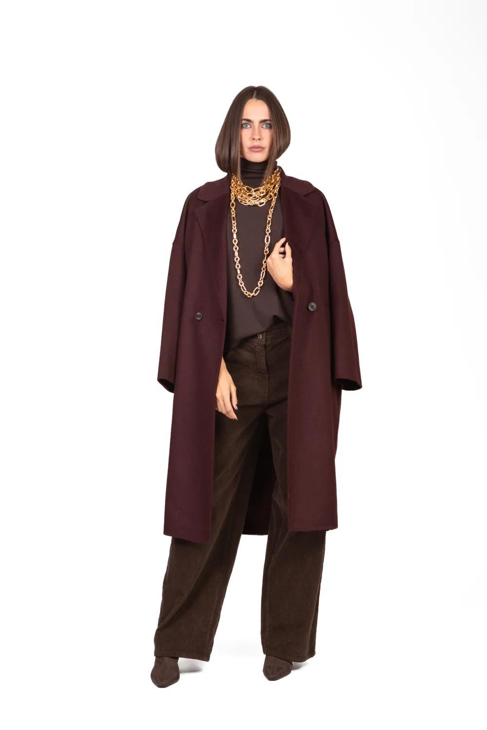 Vicolo - Maglia collo alto Art. 22202F MARRONE 22202F MARRONE VICOLO 