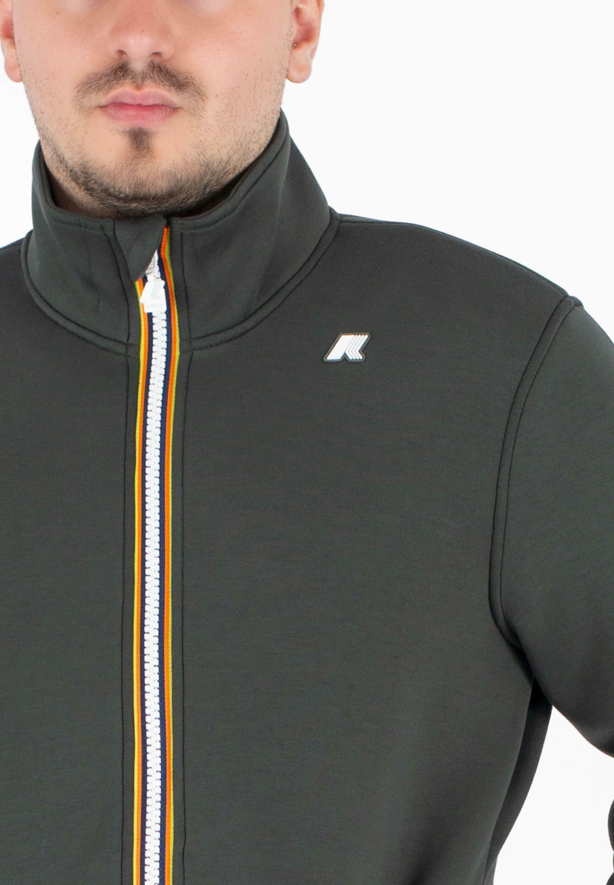 K-WAY<BR/>FELPA FINN SPACER GREEN BLACKISH K2125LW WMR K-WAY 