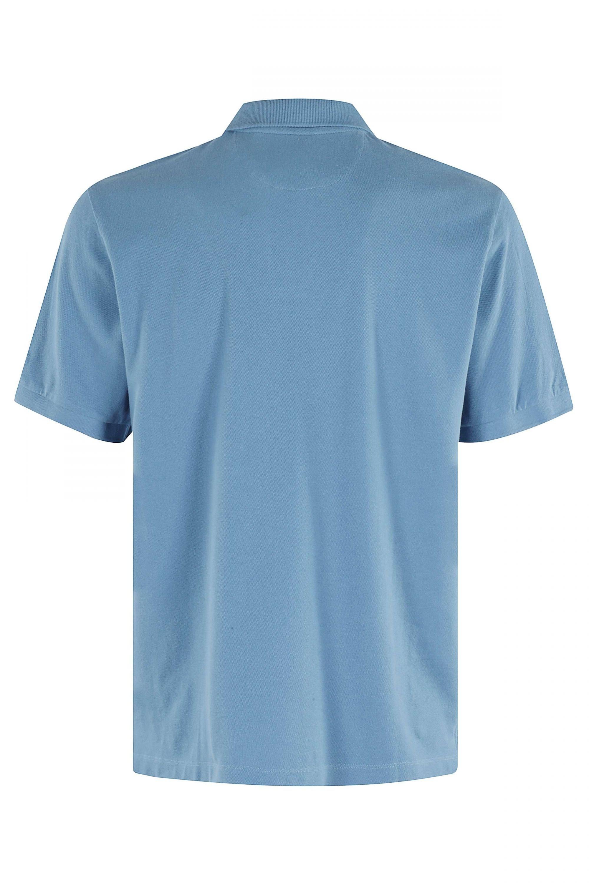 MC2 SAINT BARTH<BR/>Polo Charles Piquet Dusty Blue CHS0001 00126L MC2 SAINT BARTH 