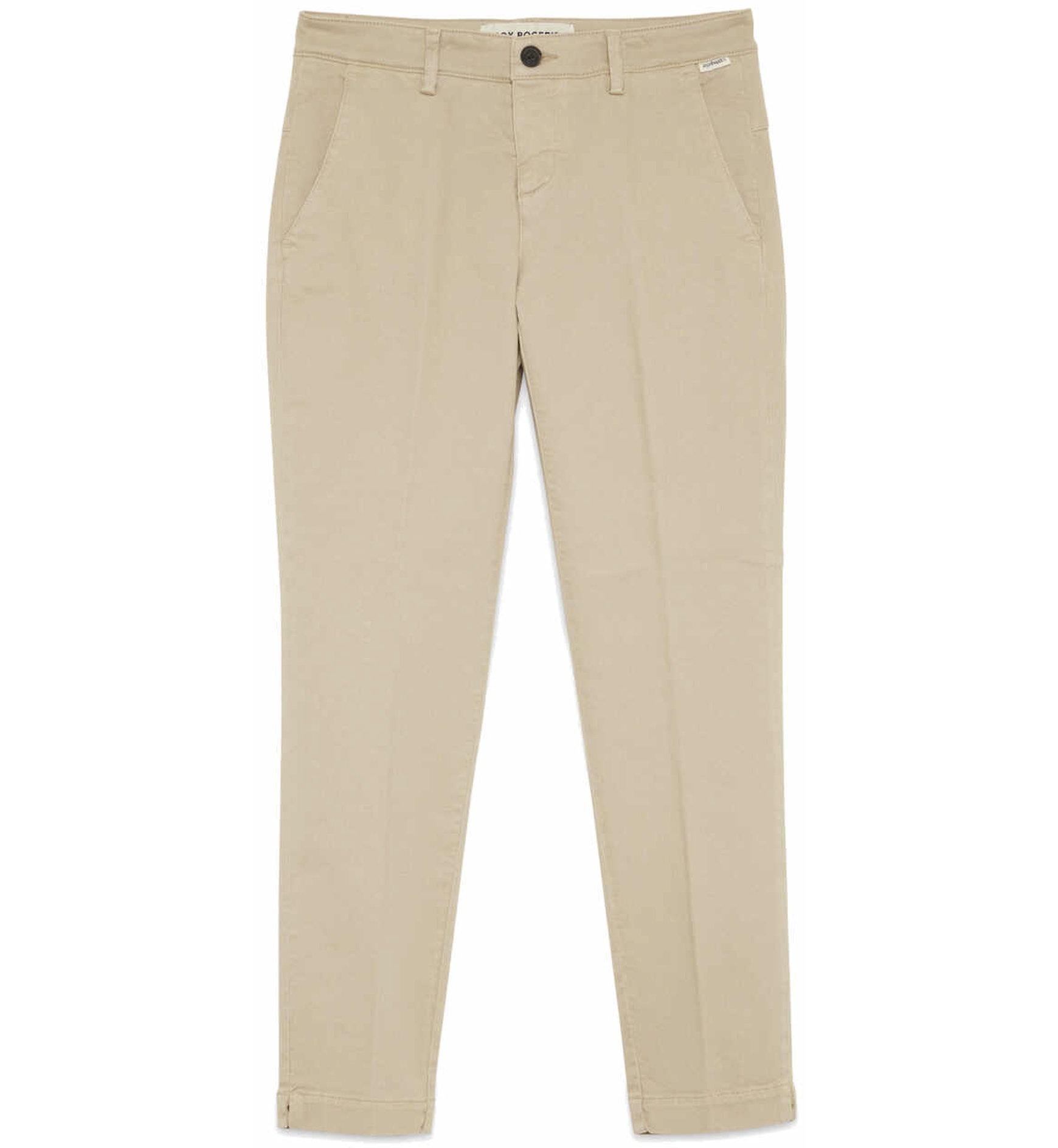 Roy Roger'S chino flow soft bull elast. BEIGE RND057P4030112 C0005 ROY ROGER'S 