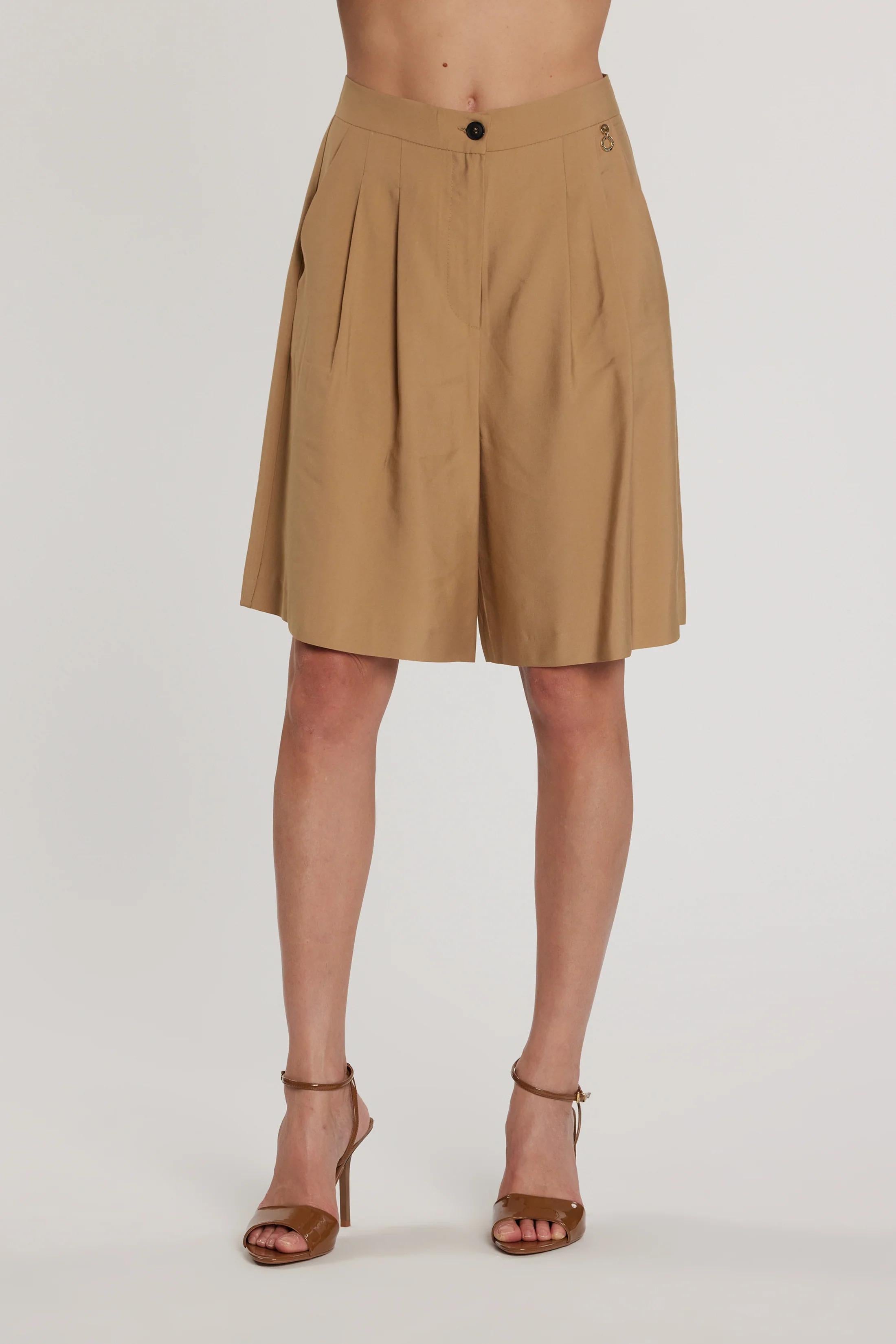 RELISH Bermuda MELITA_P vita alta con pinces più tasche francesi TANNIN RDP2607303064 1982 RELISH 