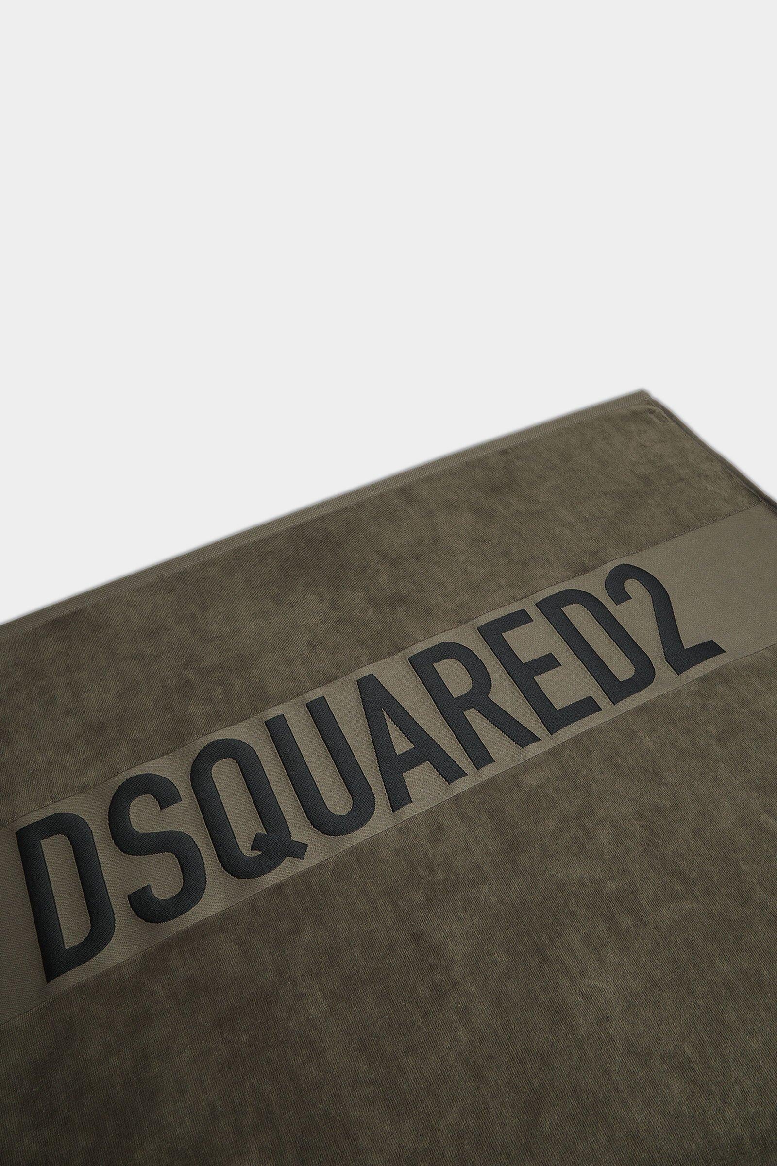 Telo mare Dsquared2 verde militare