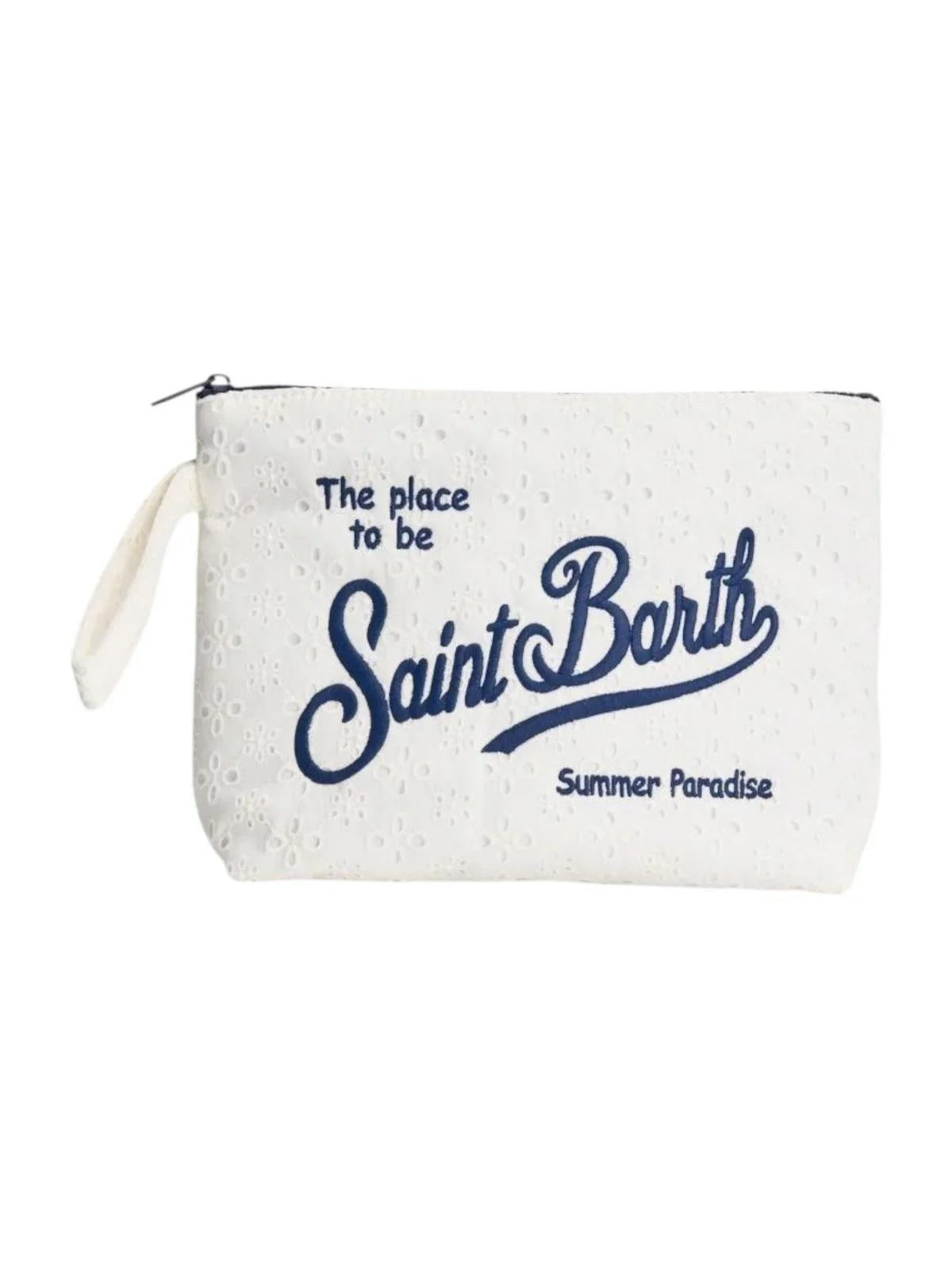 MC2 SAINT BARTH Pochette Donna ALINE SANGALLO L 00238L COTTON MINI FLOWERS EMBRY 01 EMB ALI0052 00238L MC2 SAINT BARTH 