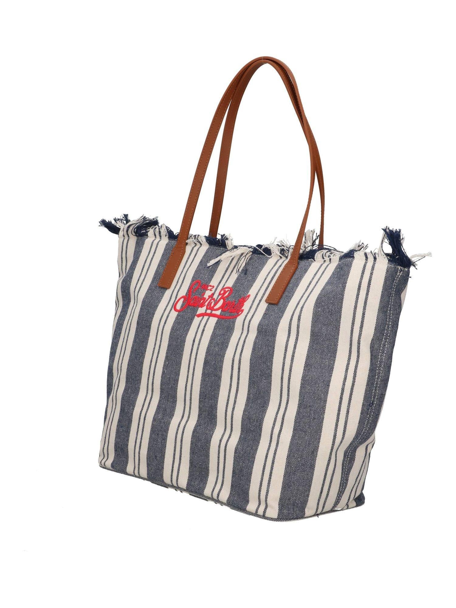 City bag fringe double stripes CBF0001 01762L MC2 SAINT BARTH 
