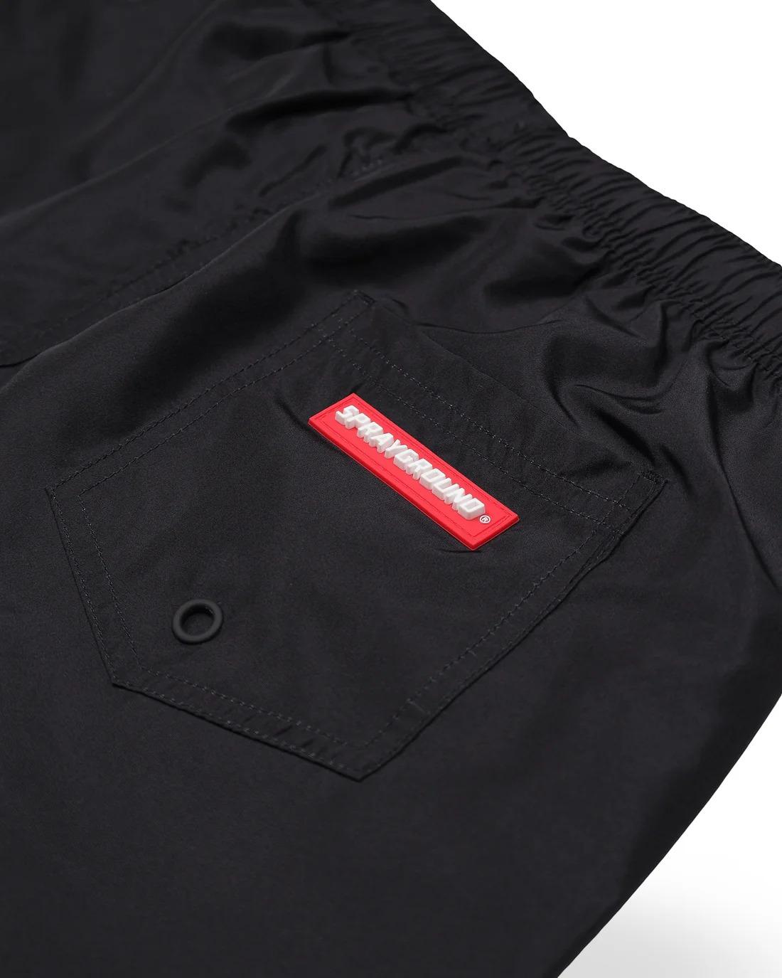 SHARK CENTRAL INFINITY SWIM TRUNKS BLK SPY1468 BLACK SPRAYGROUND 
