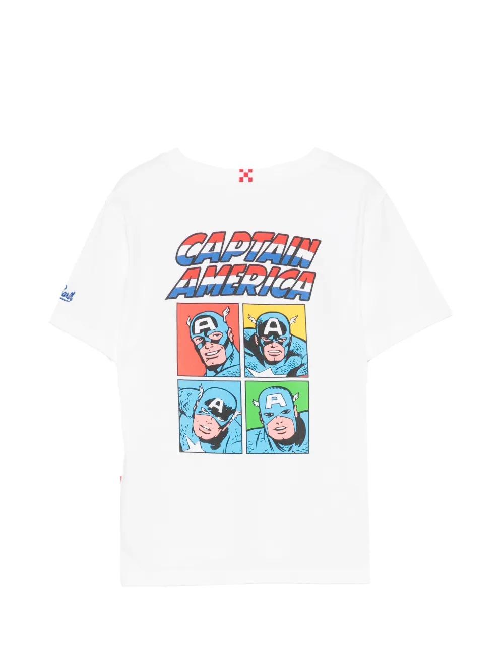 MC2 Saint Barth Kids<BR/>x Marvel Portland Jr graphic-print T-shirt PRL0001 01228L MC2 SAINT BARTH 