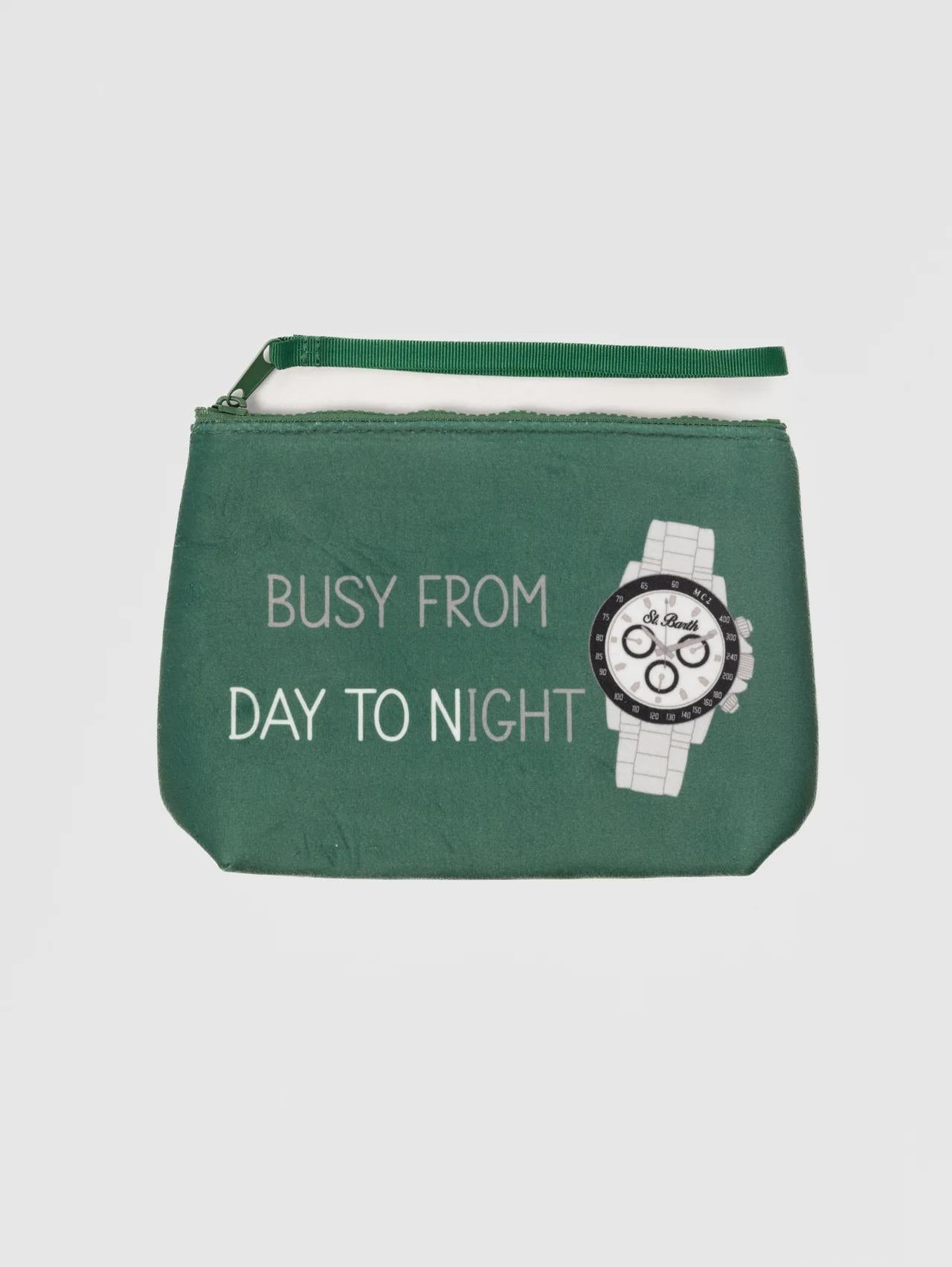 MC2 SAINT BARTH Pochette Busy From Day To Night Verde ALI0002 02815I MC2 SAINT BARTH 
