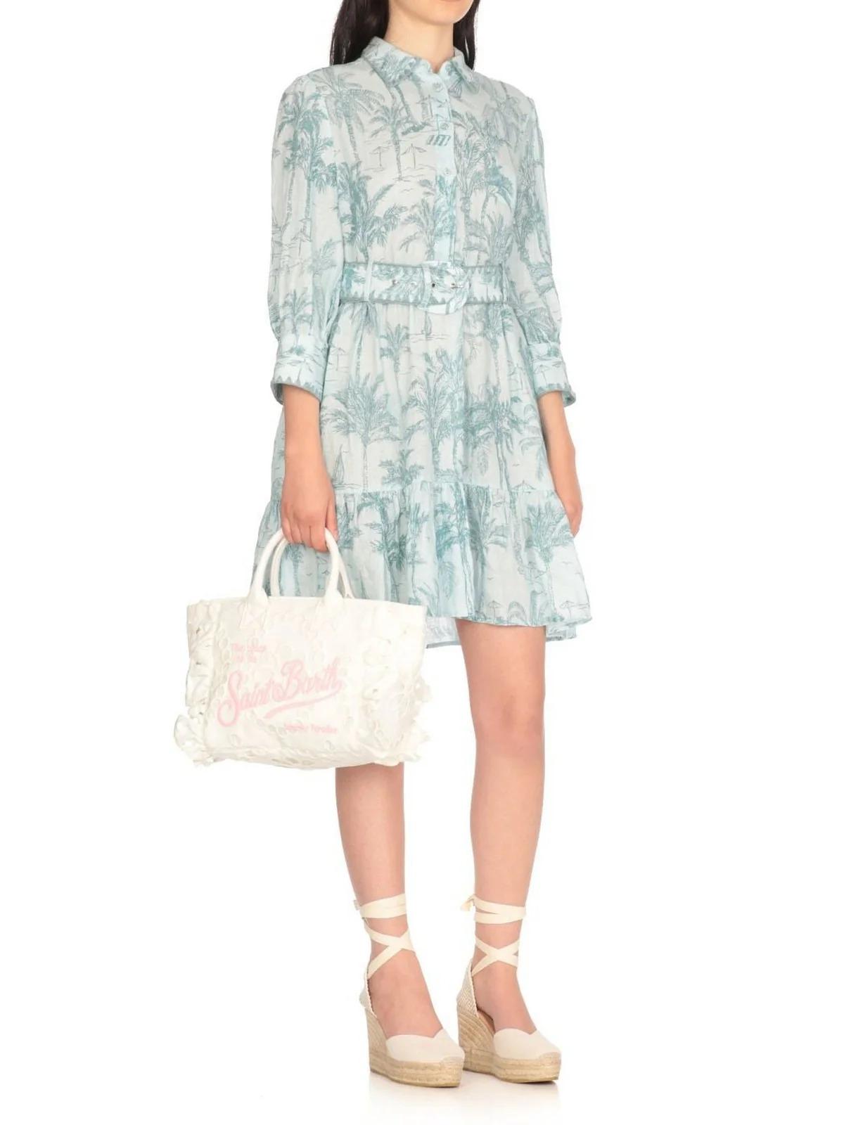 MC2 SAINT BARTH Borsa Donna COLETTE VOLANT N 00410L SANGALLO 1021 EMB COL0027 00410L MC2 SAINT BARTH 