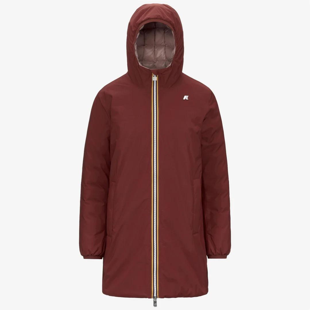 SOPHIE ST THERMO REVERSIBLE<BR/>RED SYRAH-ROSE PINKISH K8134DW B3Z K-WAY 