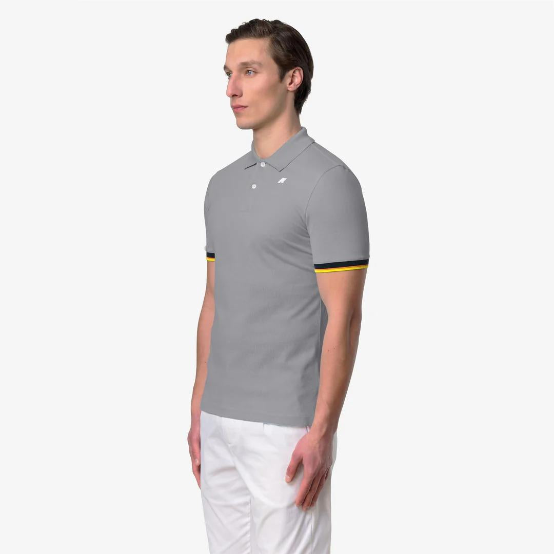 VINCENT PIQUE SLIM<BR/>GREY FROST K1125BW 411 K-WAY 