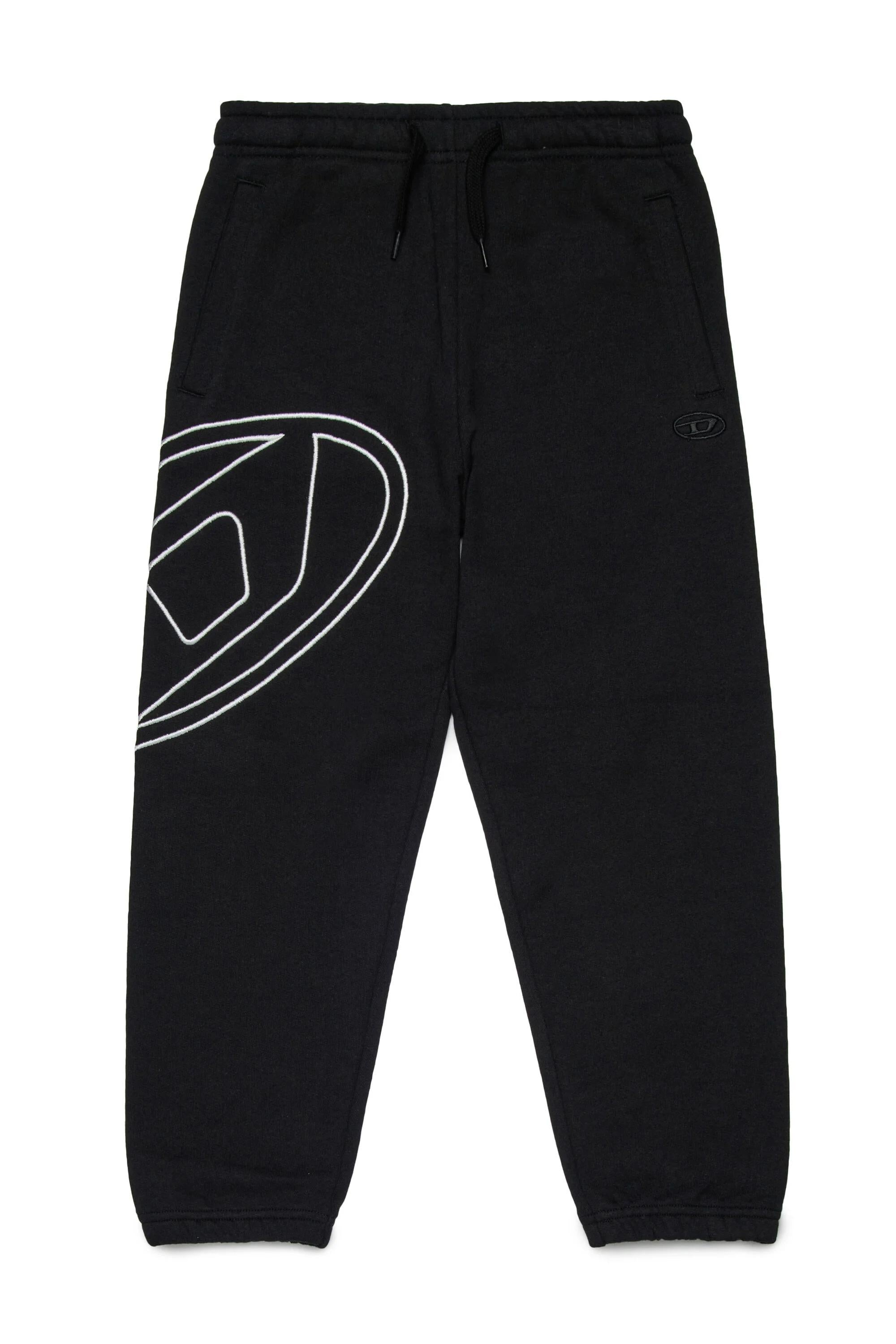 Pantalone tuta diesel bambino pmarkymegovald nero J02272-0GYCJ K900 DIESEL 