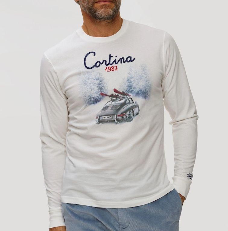 Mc2 Saint Barth t-shirt m/l Cortina Road LUT0006 00389I MC2 SAINT BARTH 