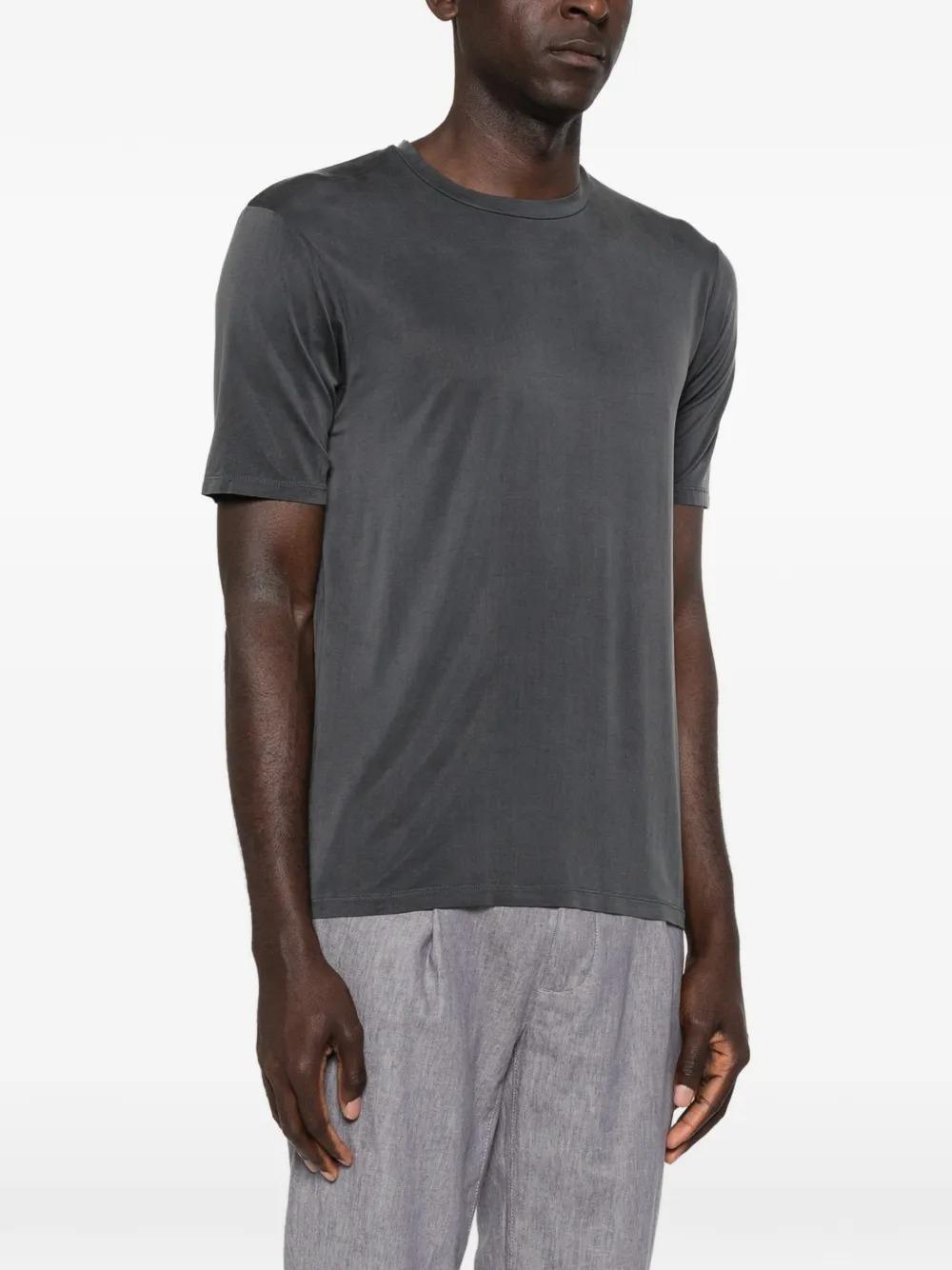 Daniele Fiesoli<BR/>T-shirt a maniche corte cupro grigia 4210 175 DANIELE fiesoli 