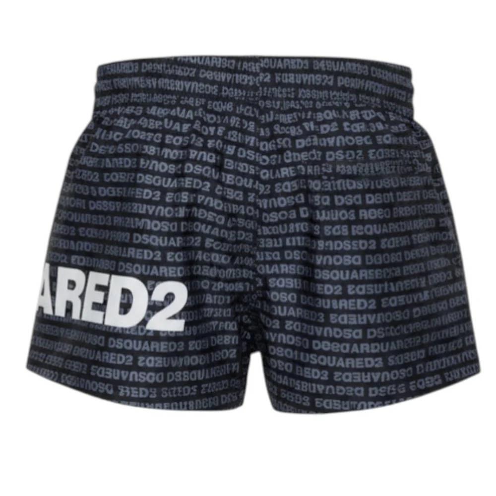 Dsquared2 Boxer Mare Nero Da Bambino DQ3296-D0AH7-DQ900 DQ3296-D0AH7 DQ900 DSQUARED KID 