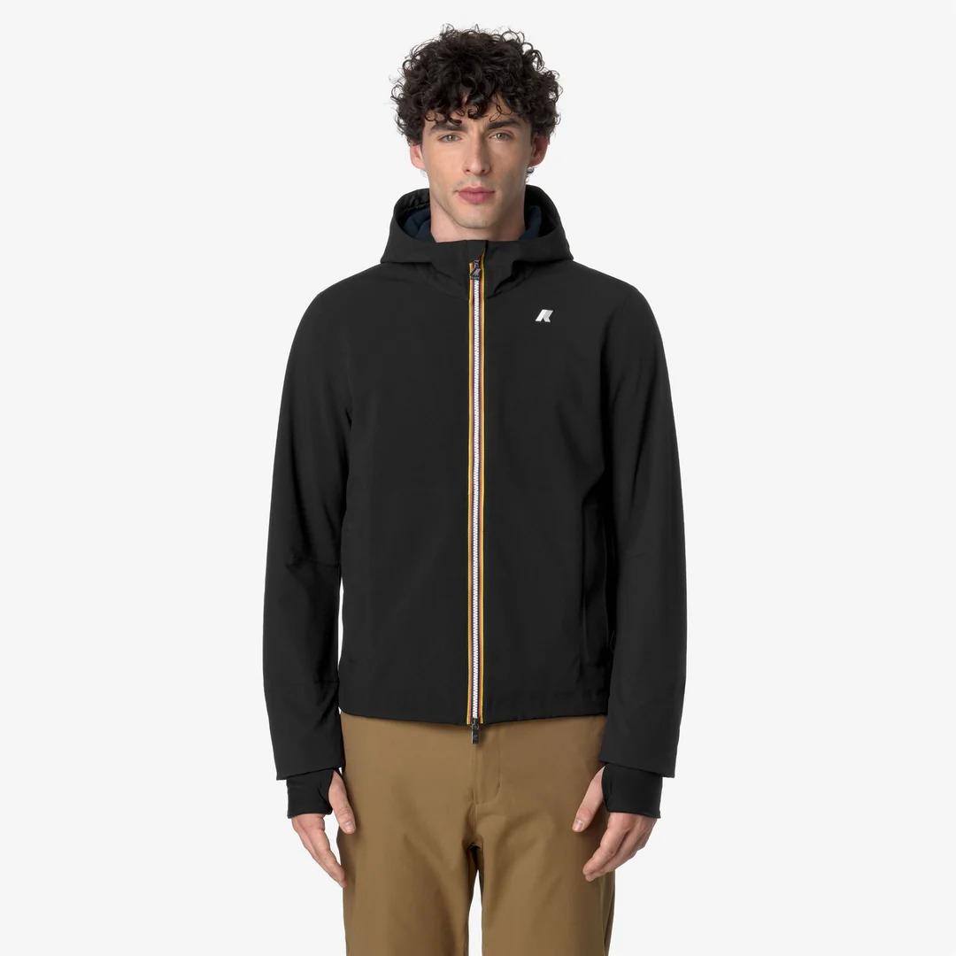 JACKO BONDED<BR/>BLACK-BLUE DEPTH K6131BW A3C K-WAY 