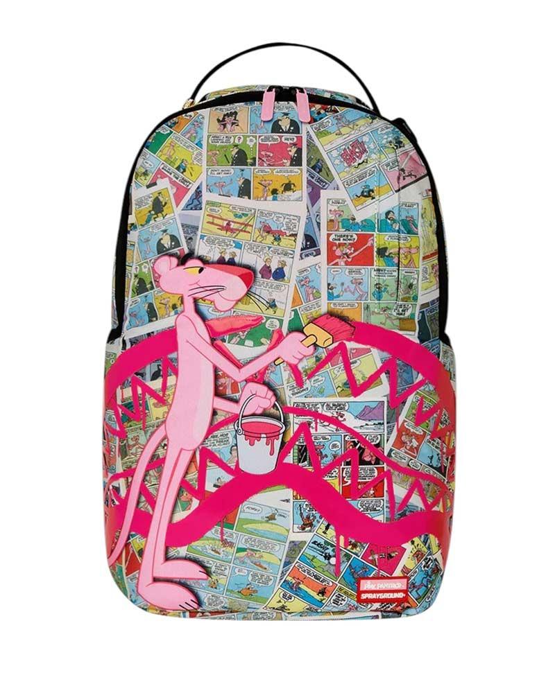 SPRAYGROUND ZAINO PINK PANTHER PAINTING SHARKMOUTH DLXR BACKPACK 910B7414NSZ MULTICOLOR SPRAYGROUND 