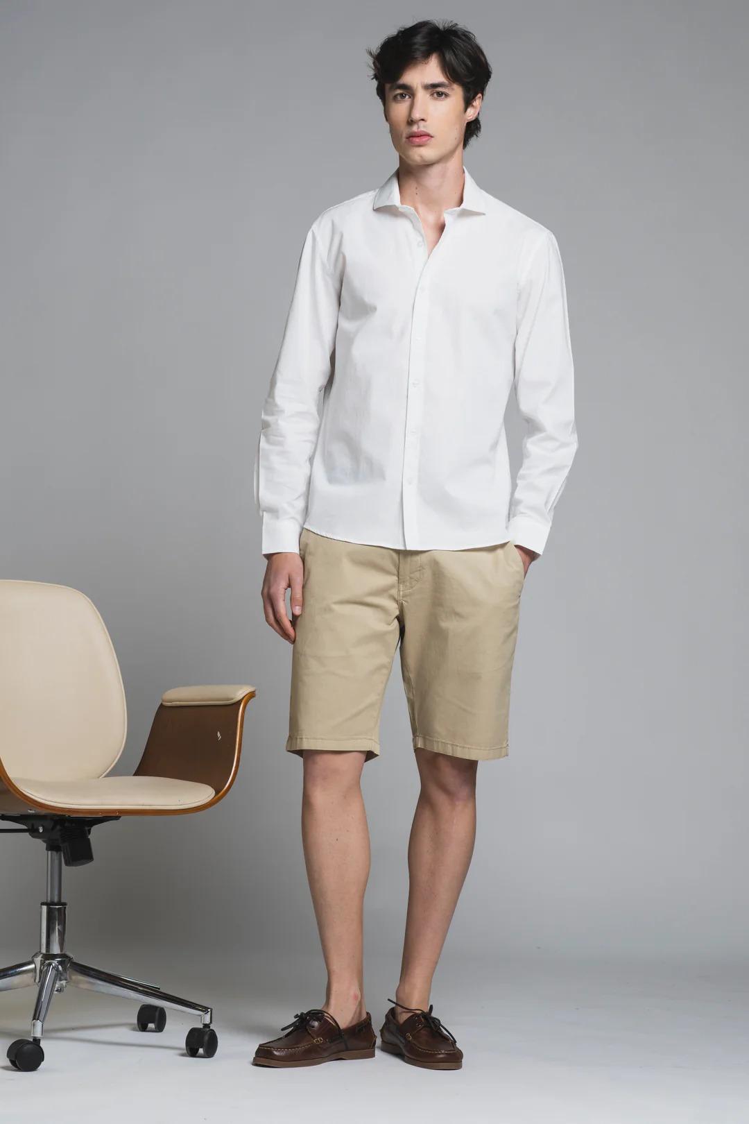 REY CHINO SHORT IN TWILL DESERT IM26SSBM-REY-GAB C68 IMPURE 