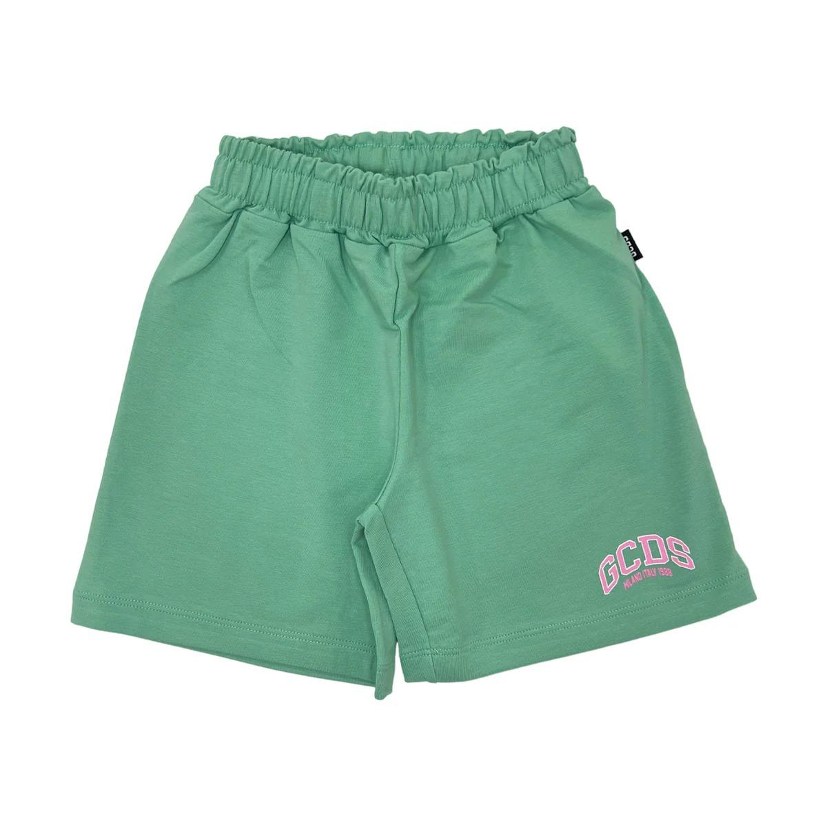 GCDS SHORTS VERDE MENTA C1GJQL548F335* 815P GCDS 