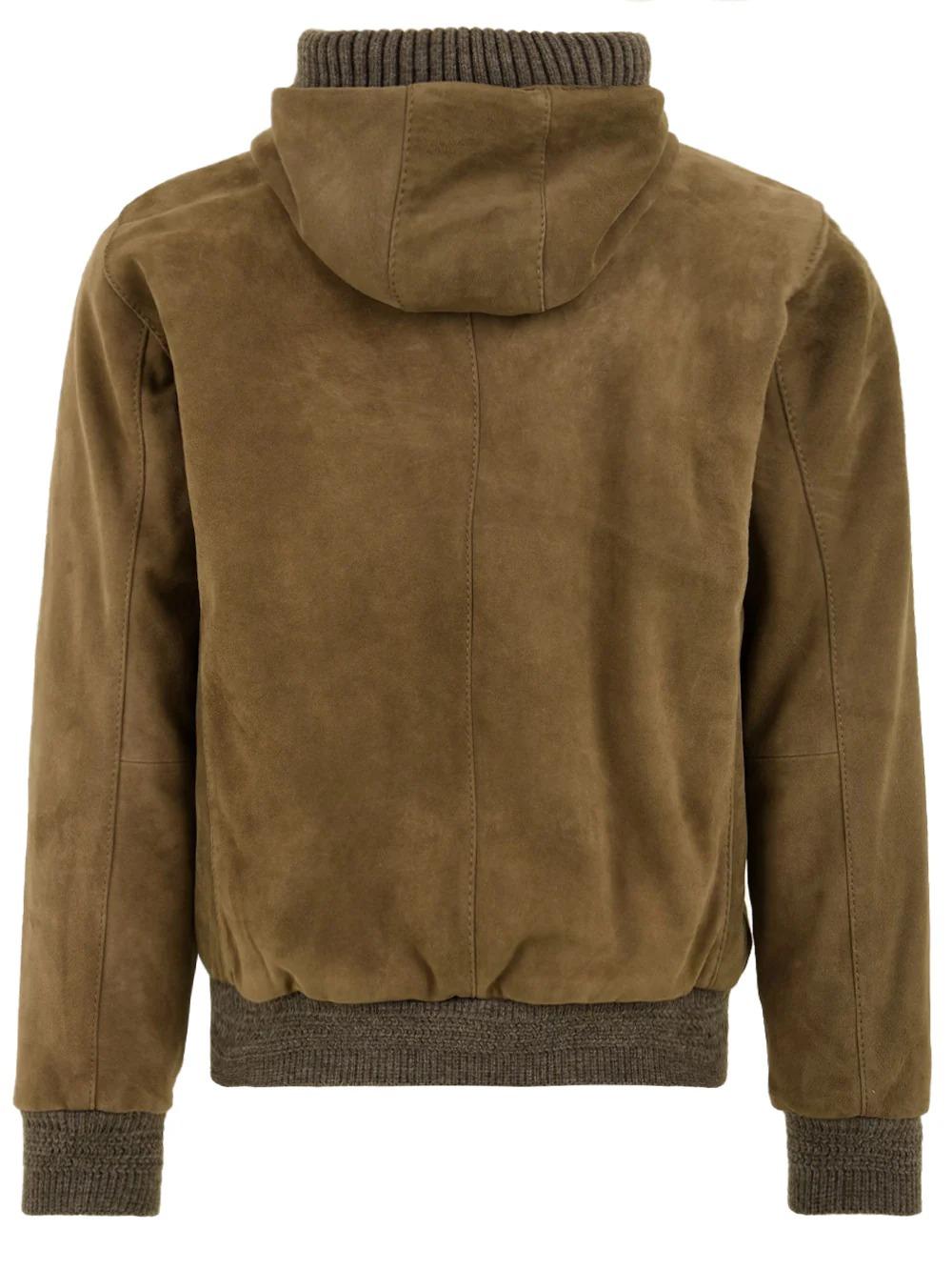 Giubbotto Jonathan Suede THE JACK LEATHERS Uomo - Palude JNTN 714 THE JACK LEATHERS 