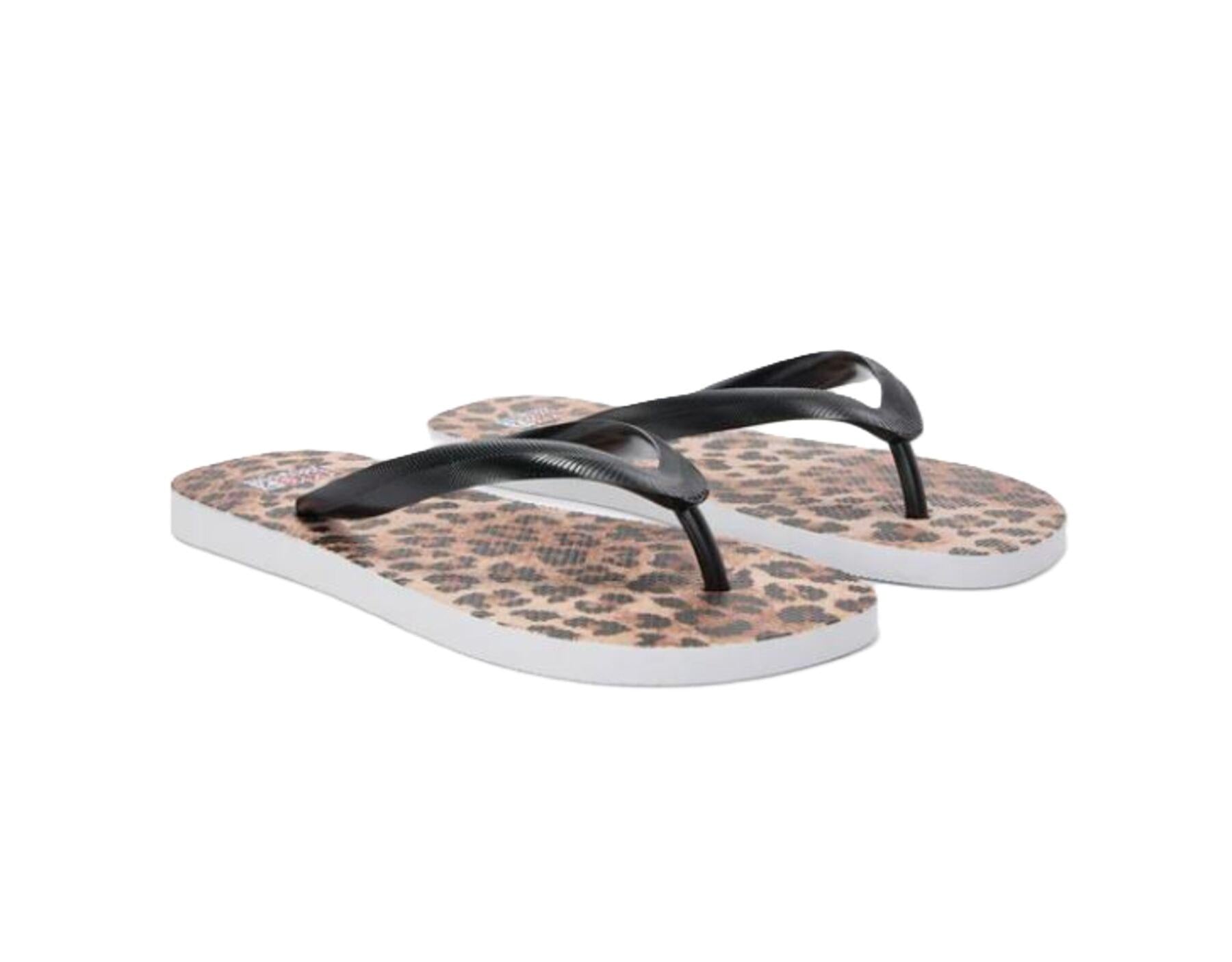 Infradito Alma con stampa animalier ALM0001 00427L MC2 SAINT BARTH 