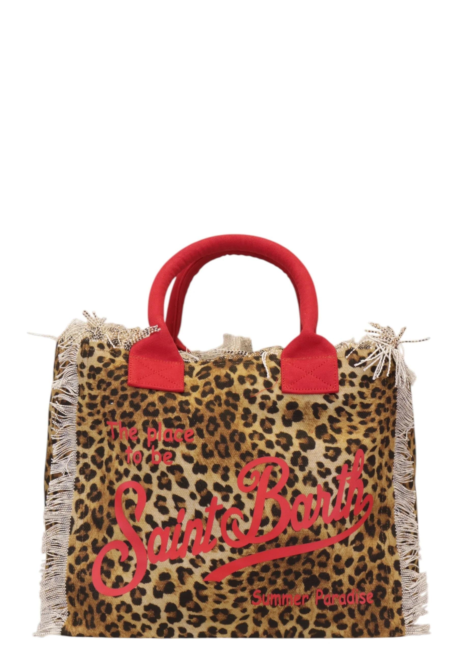 MC2 SAINT BARTH BORSA VANITY 00329L SAND LEOPARD 0041 VANI001 00329L MC2 SAINT BARTH 