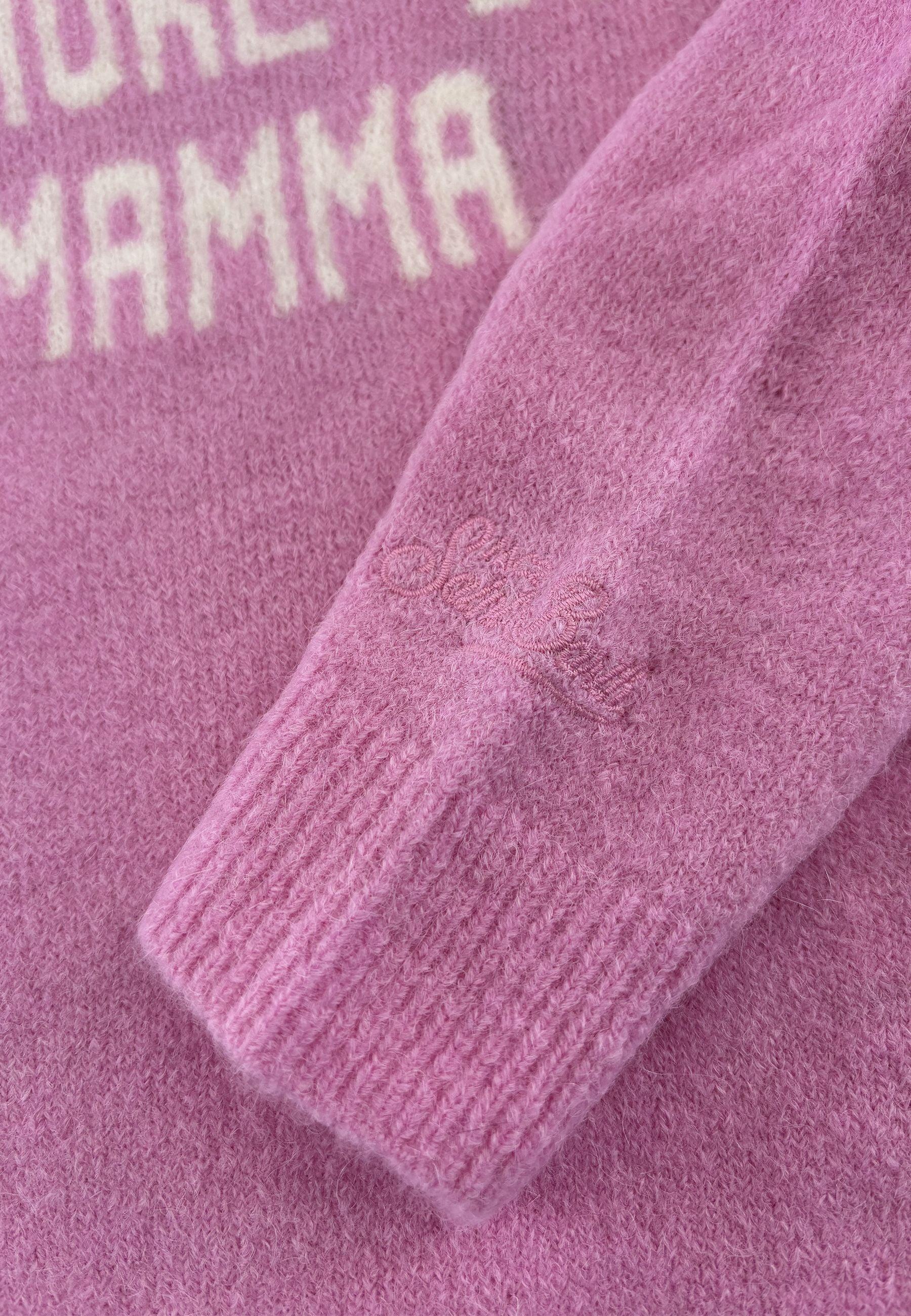 Mc2 saint barth Maglia Alpaca Girocollo Stampato Amore Mamma PRC0017 02110I MC2 SAINT BARTH 