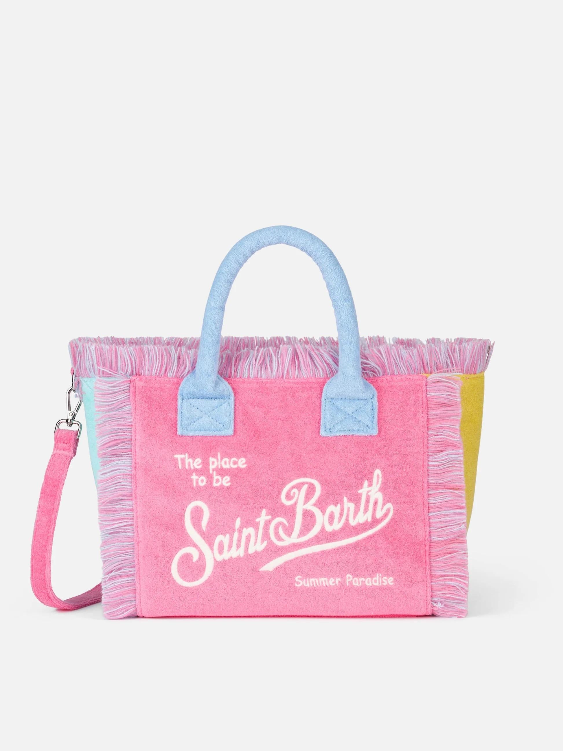 Borsa Colette in spugna color block COL0005 02809L MC2 SAINT BARTH 