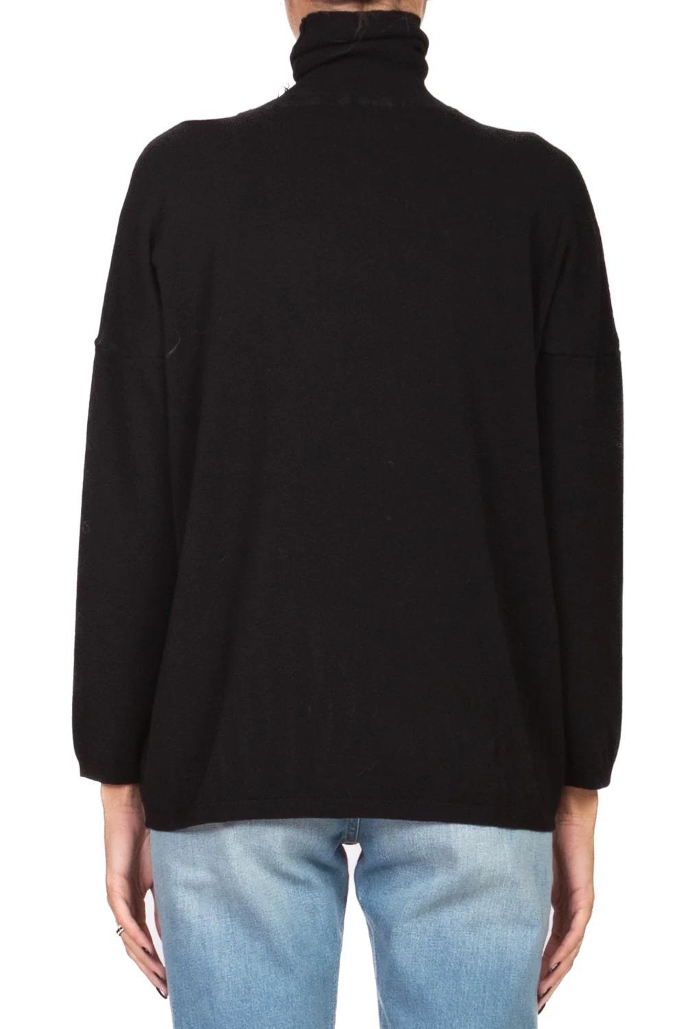 Vicolo - Maglia collo alto Art. 22202F NERO 22202F NERO VICOLO 