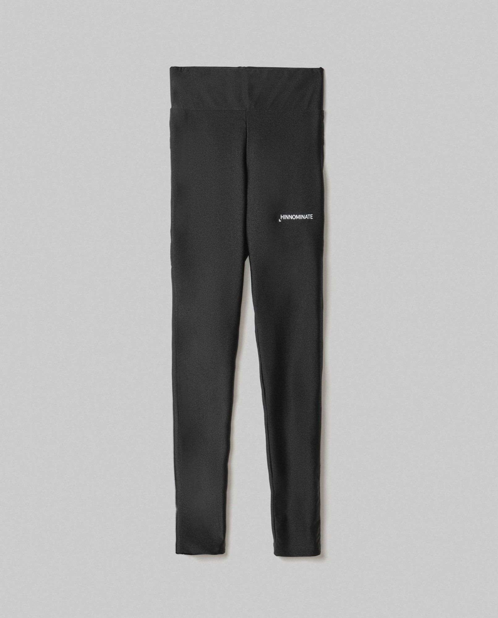 Leggings Vita Alta In Lycra Lucida Con Cucitura Bottom Up NERO HMABW02020-PTTS0001 NERO HINNOMINATE 